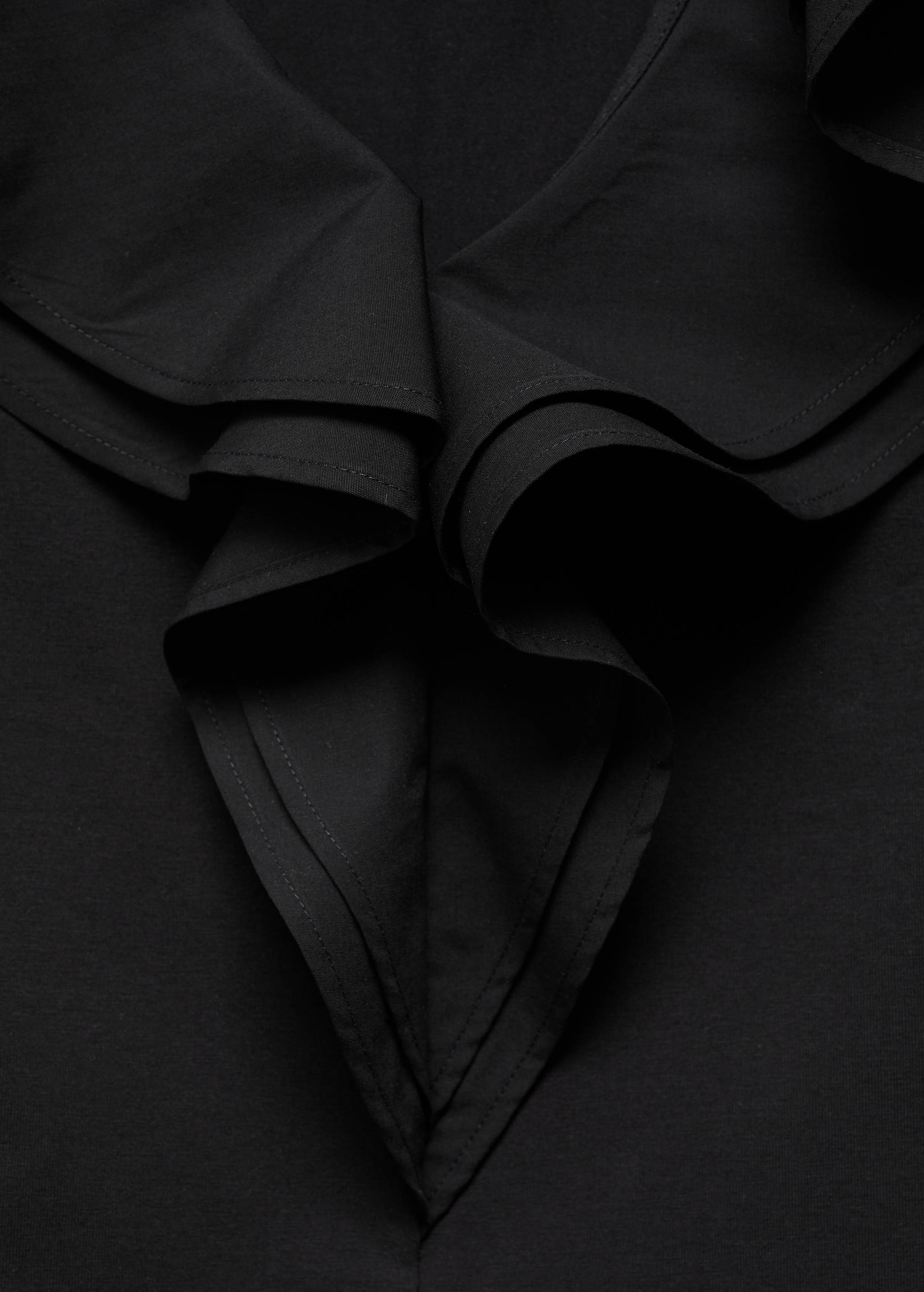 Ruffled cotton top - Details of the article 8