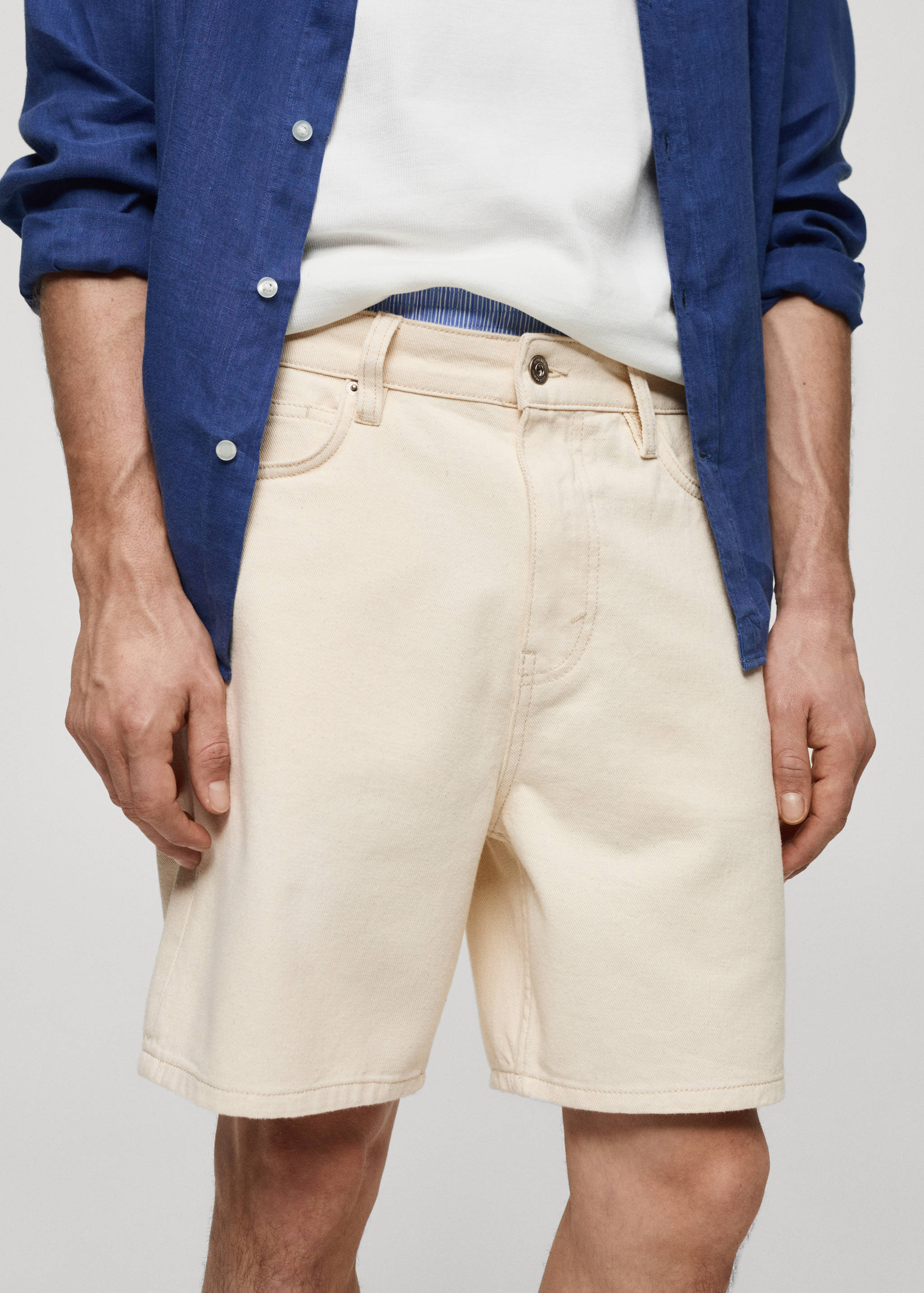 Bermudas denim regular fit - Detalle del artículo 1