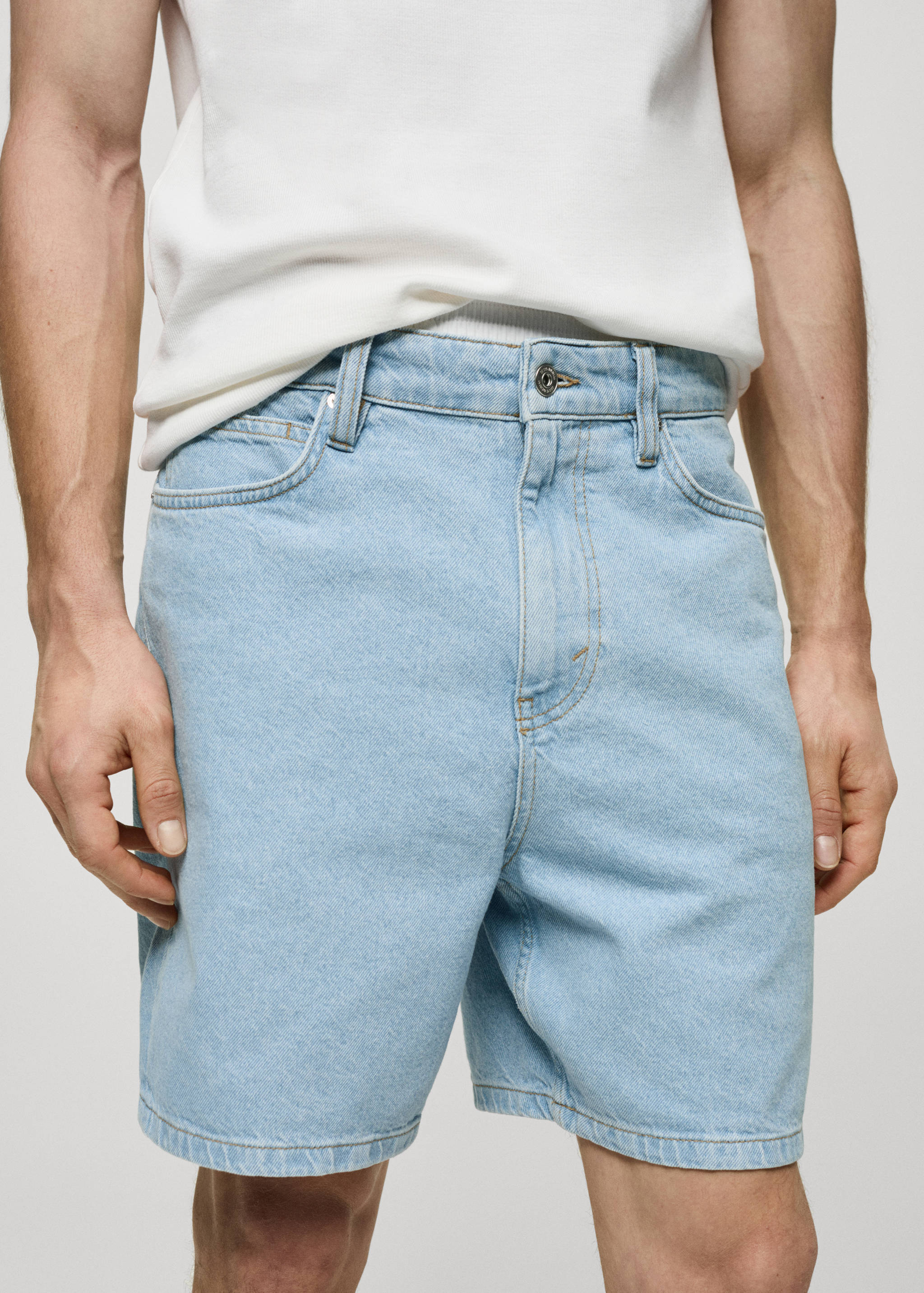 Bermudas denim regular fit - Detalle del artículo 1