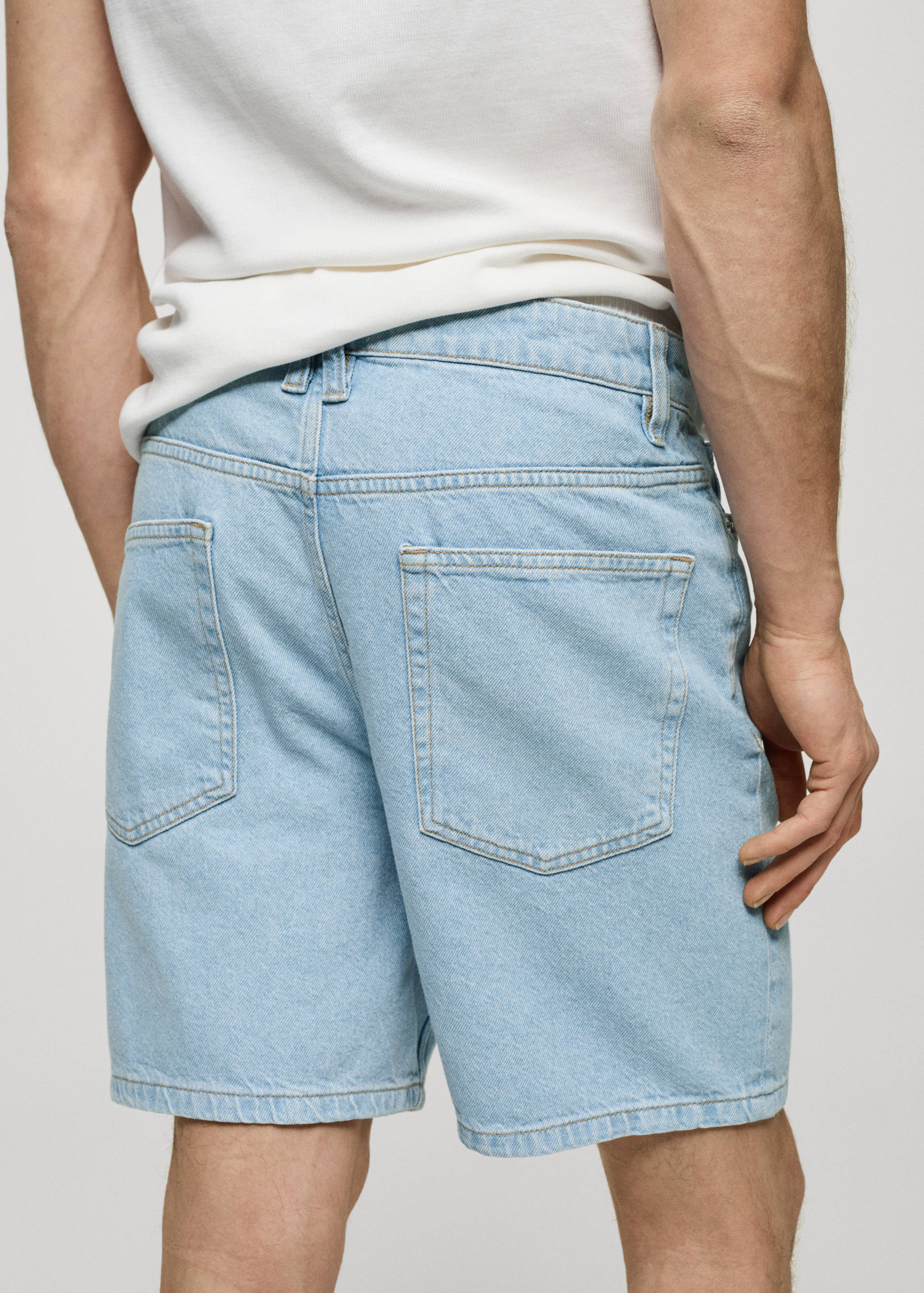 Bermudas denim regular fit - Detalle del artículo 4
