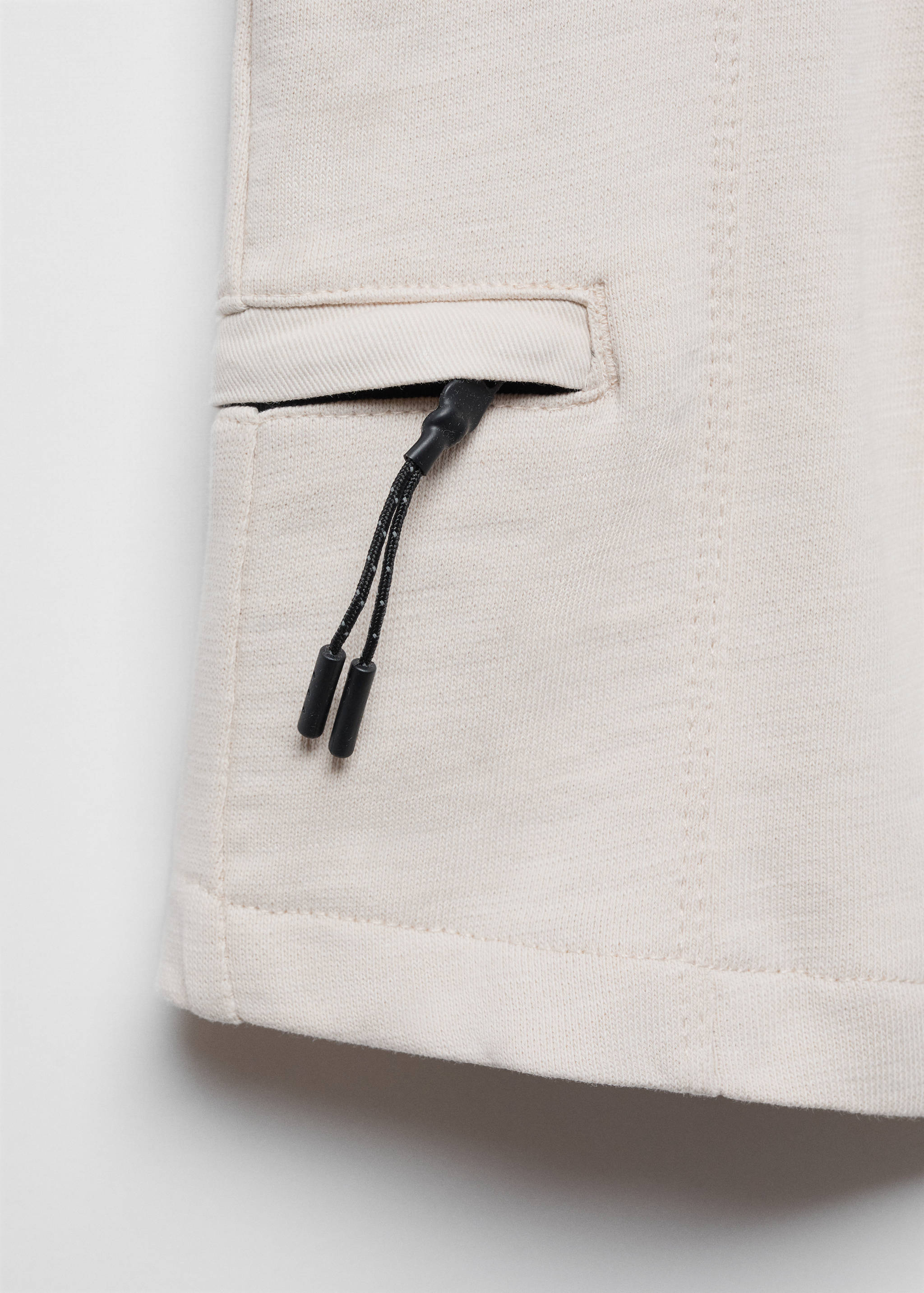 Elastic waist Bermuda shorts - Details of the article 8