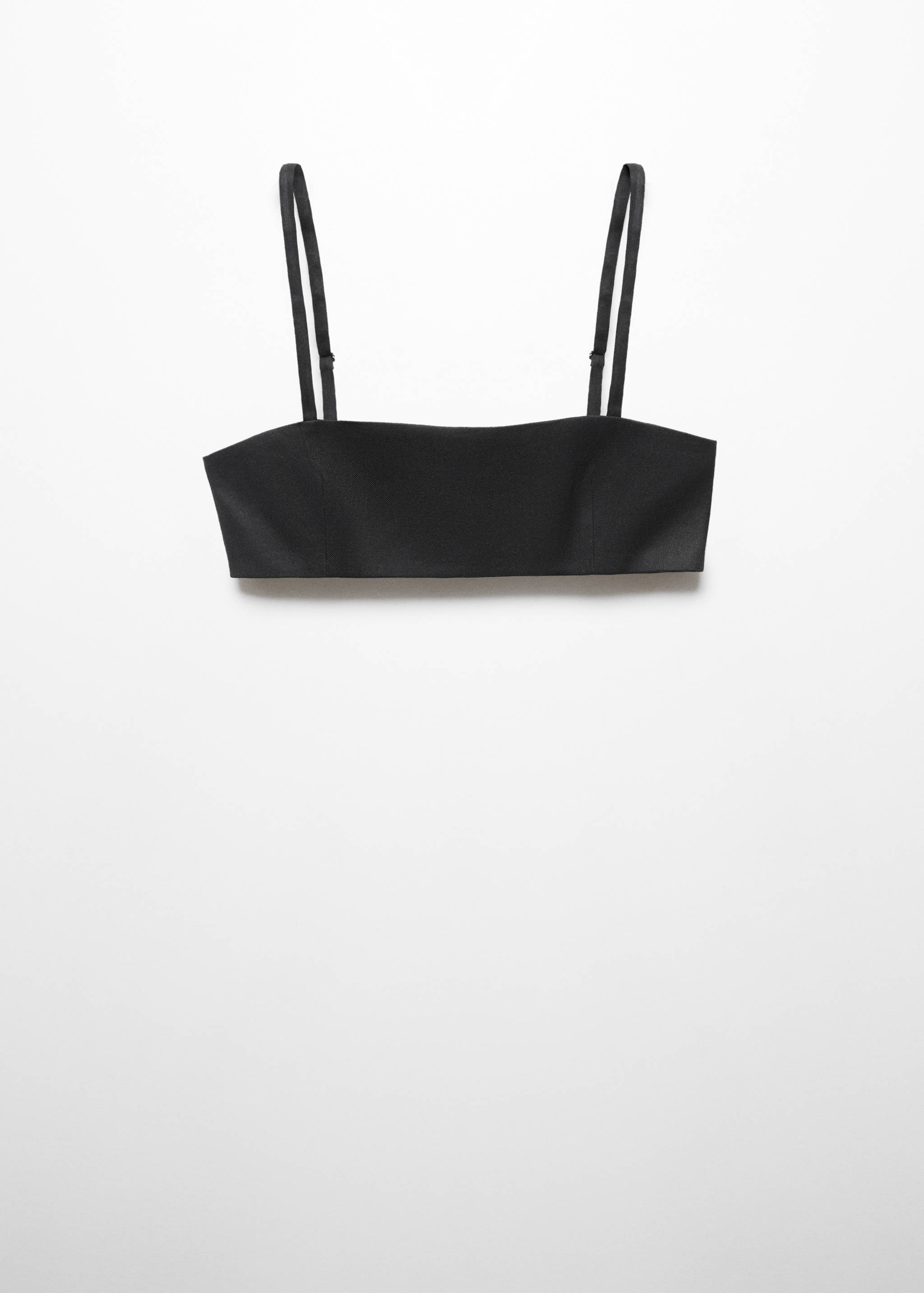 Linen crop top - Article without model