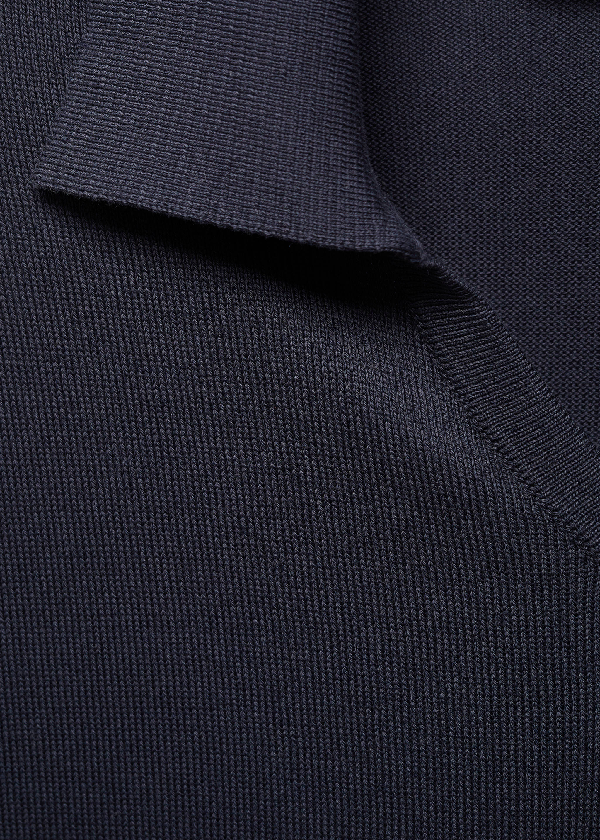 100% cotton knitted polo shirt - Details of the article 8