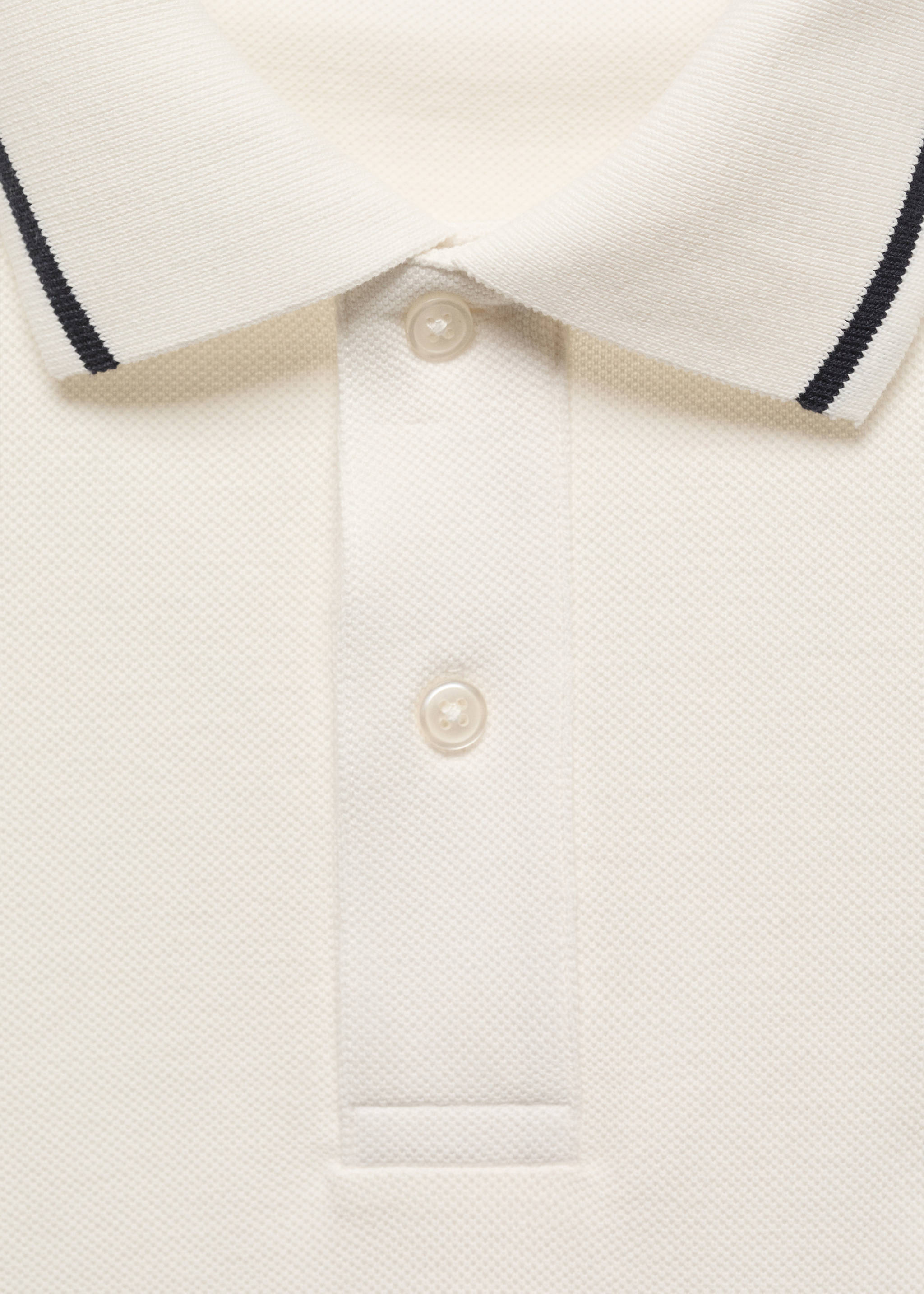 100% embroidered cotton polo shirt - Details of the article 8