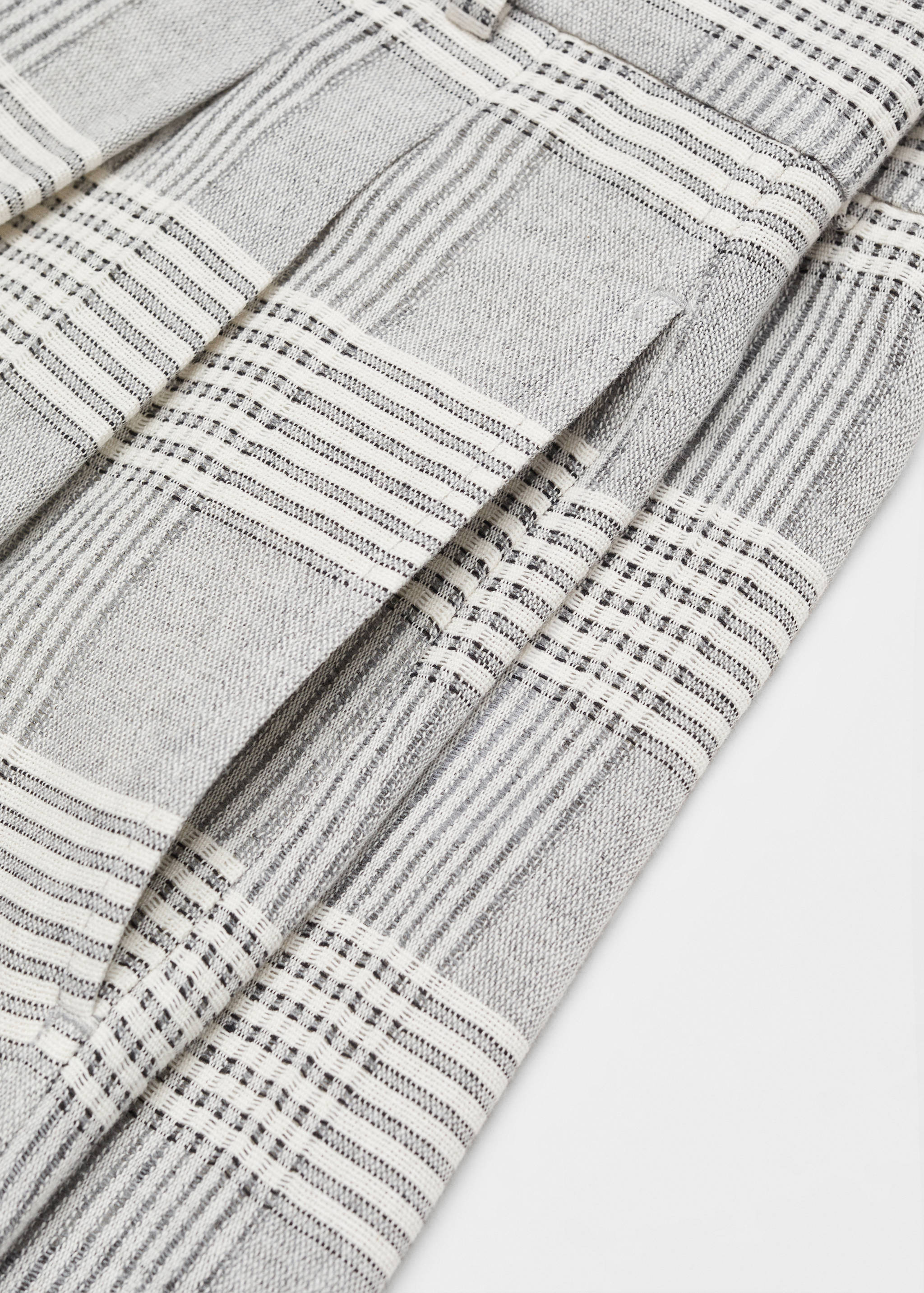 Short pinces imprimé carreaux - Détail de l'article 0