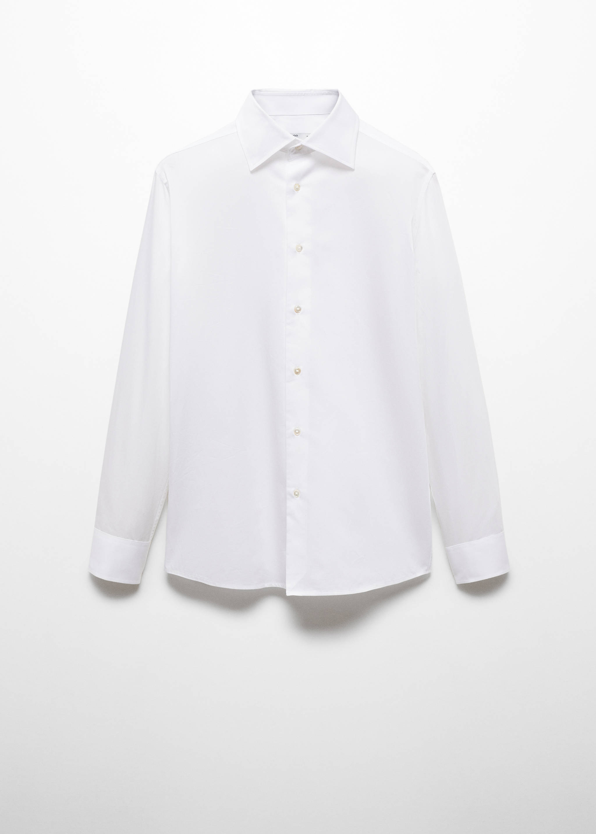 Chemise slim-fit twill 100 % coton - Article sans modèle
