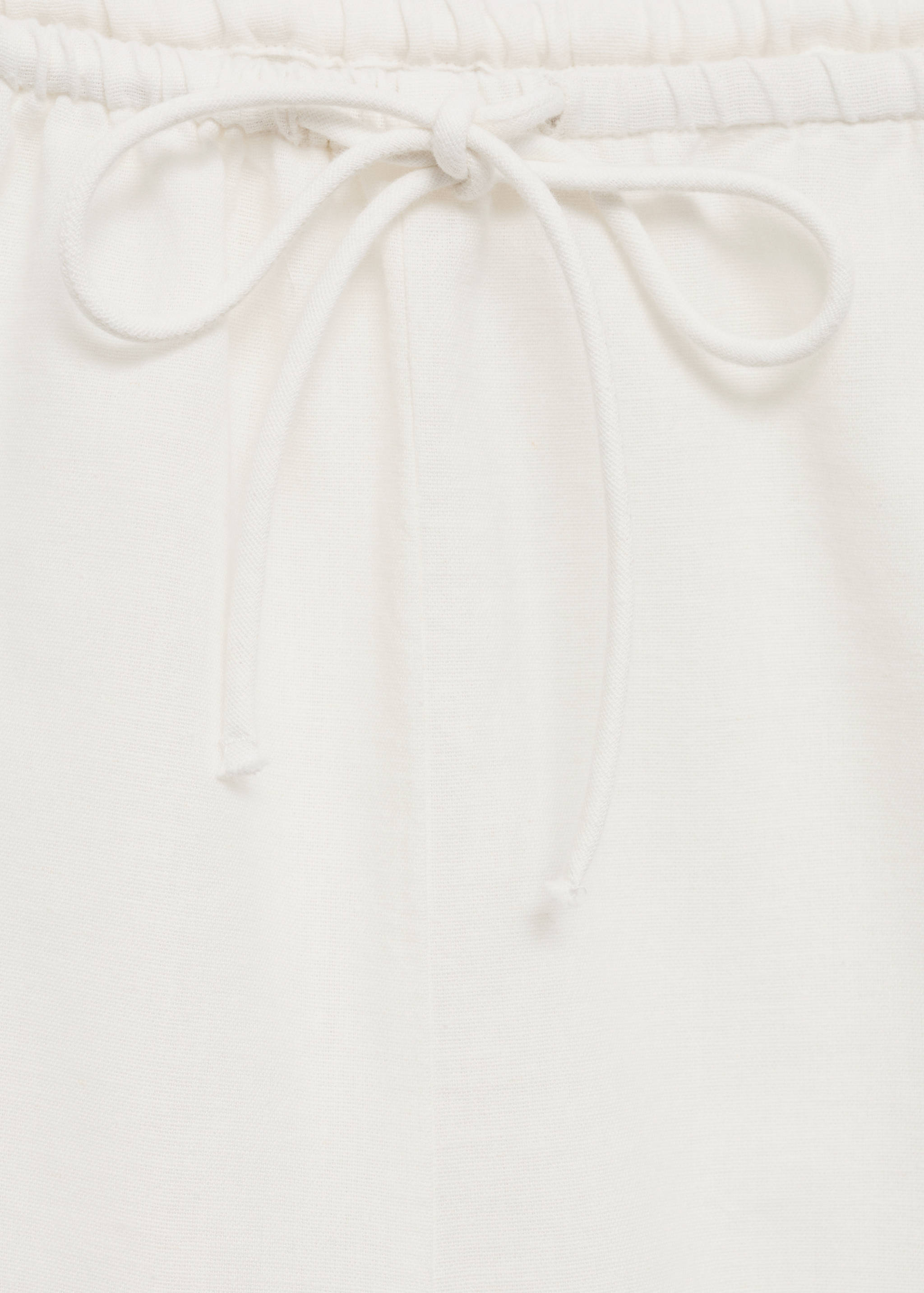 Bow linen short - Details of the article 8