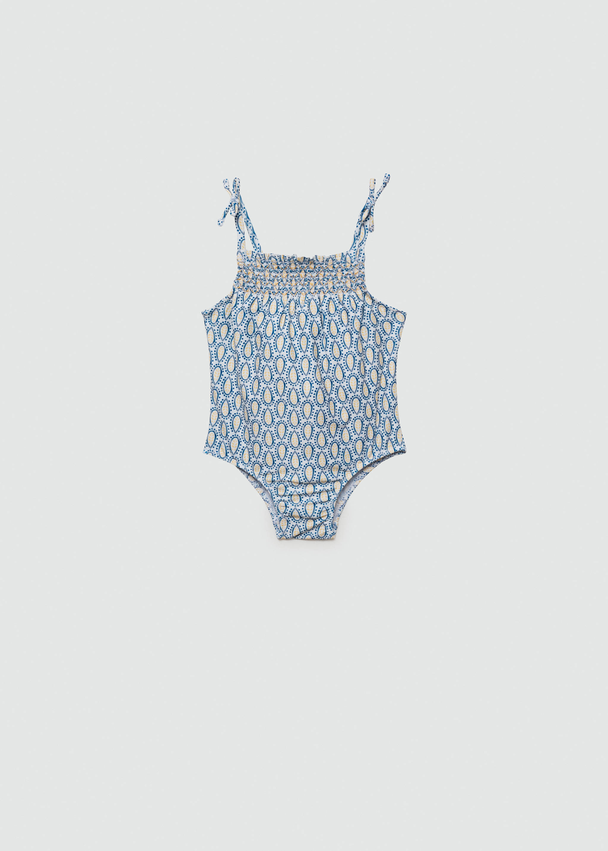 Maillot de bain imprimé froncé - Article sans modèle