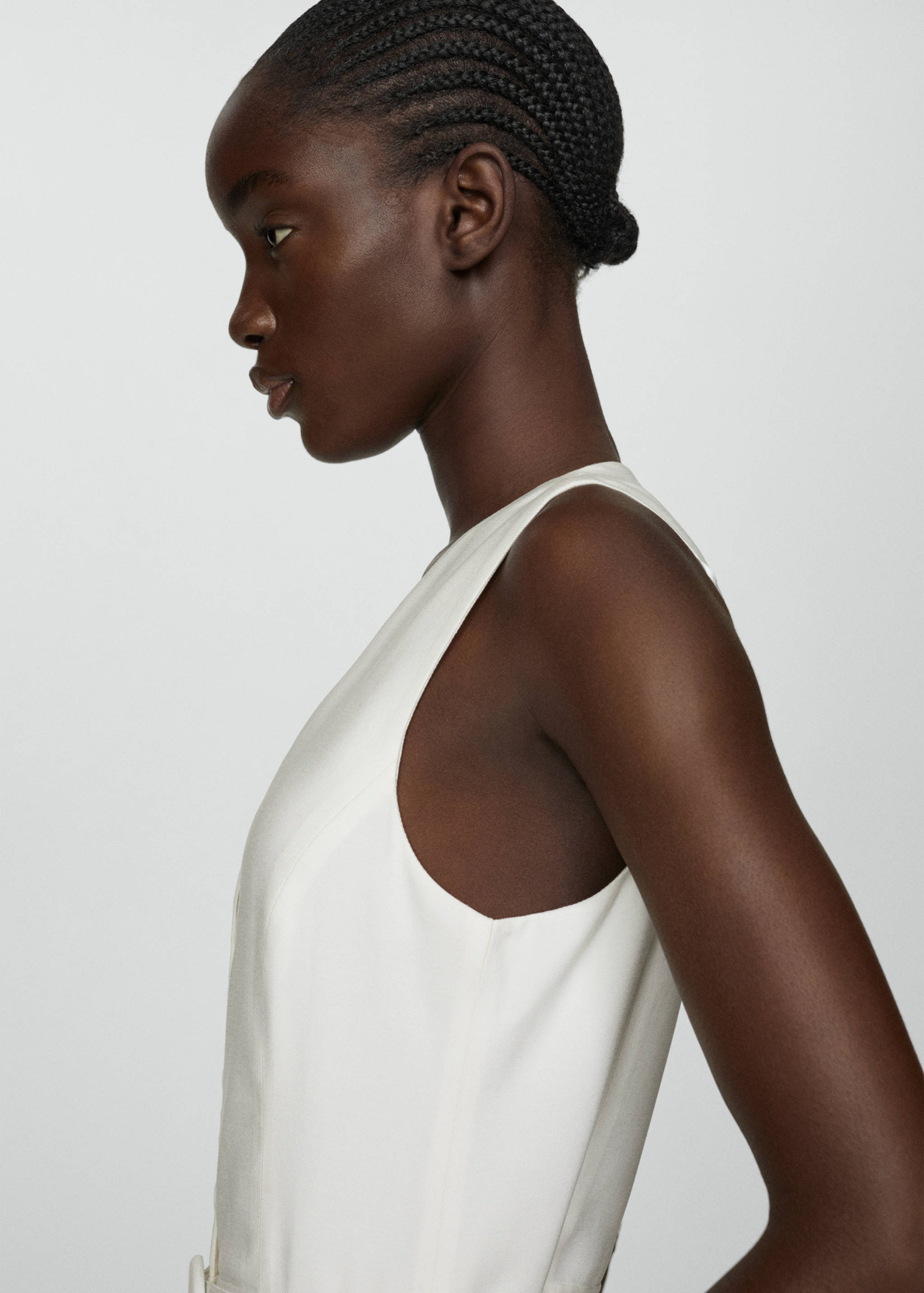 Belt long jumpsuit - Details of the article 2