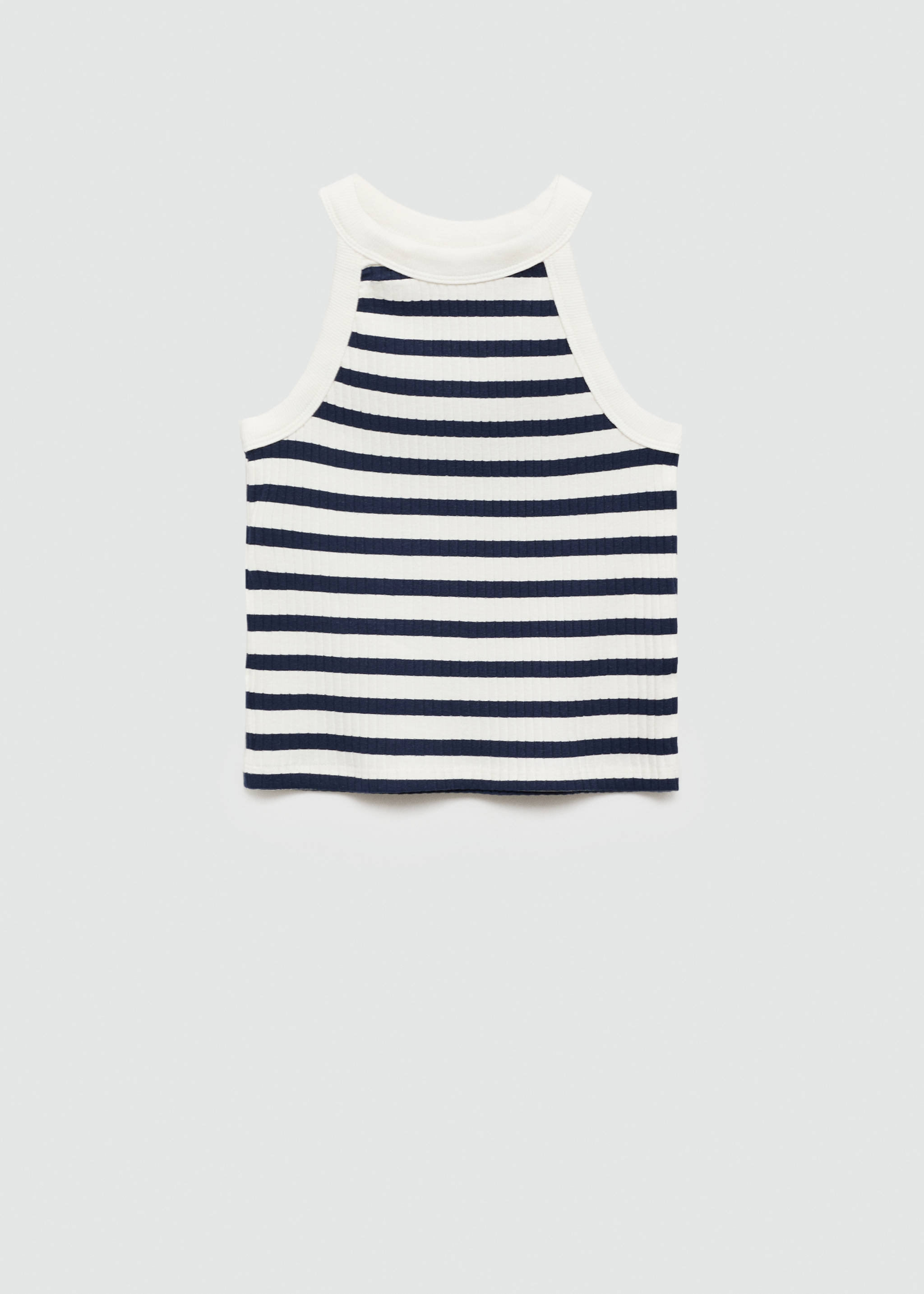 Striped strap T-shirt - Article without model