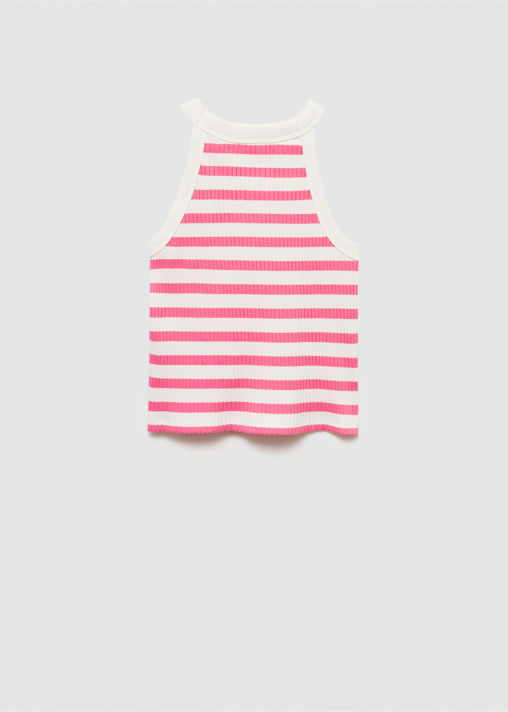 Striped strap T-shirt - Reverse of the article