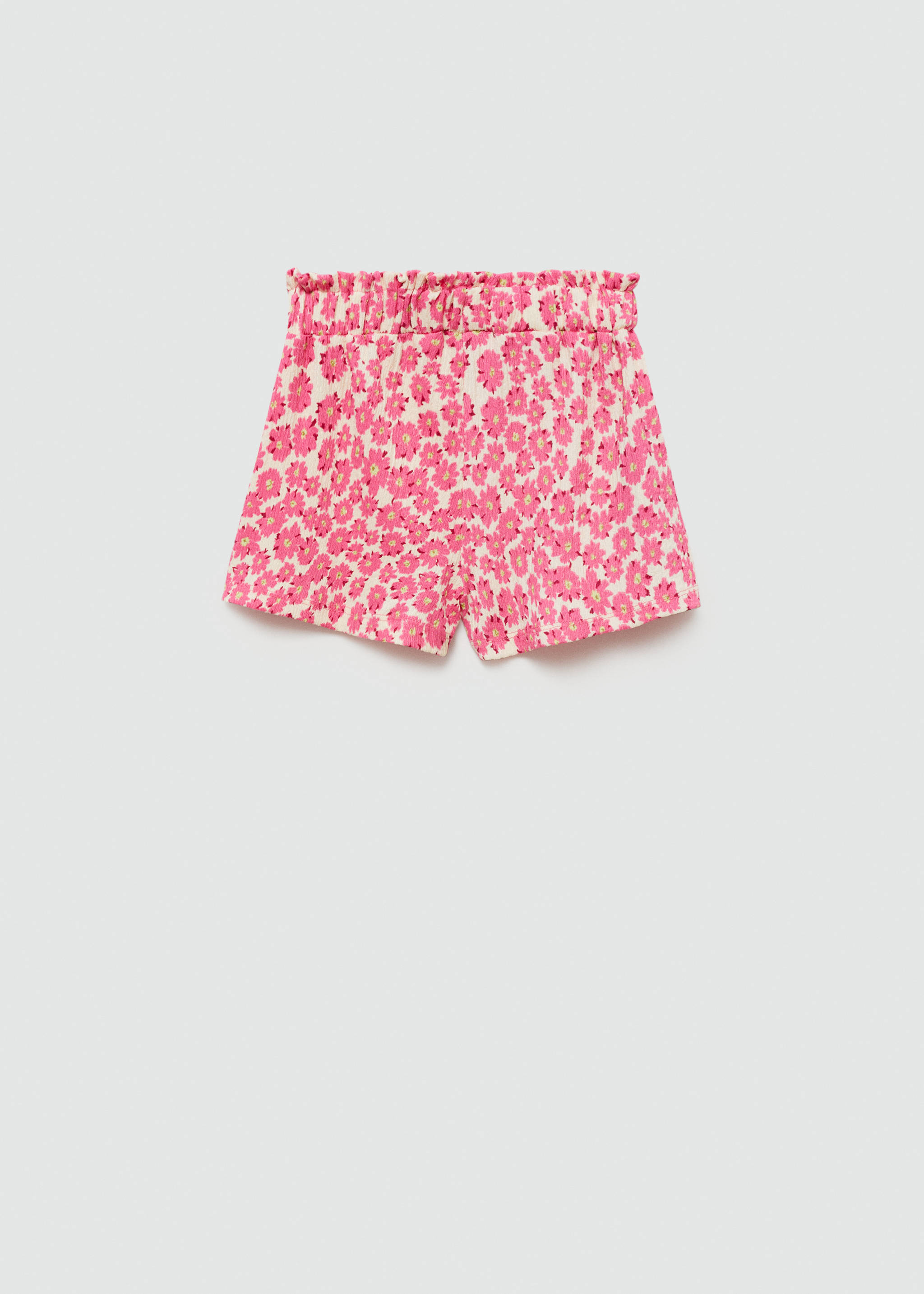 Floral print short - Reverse of the article