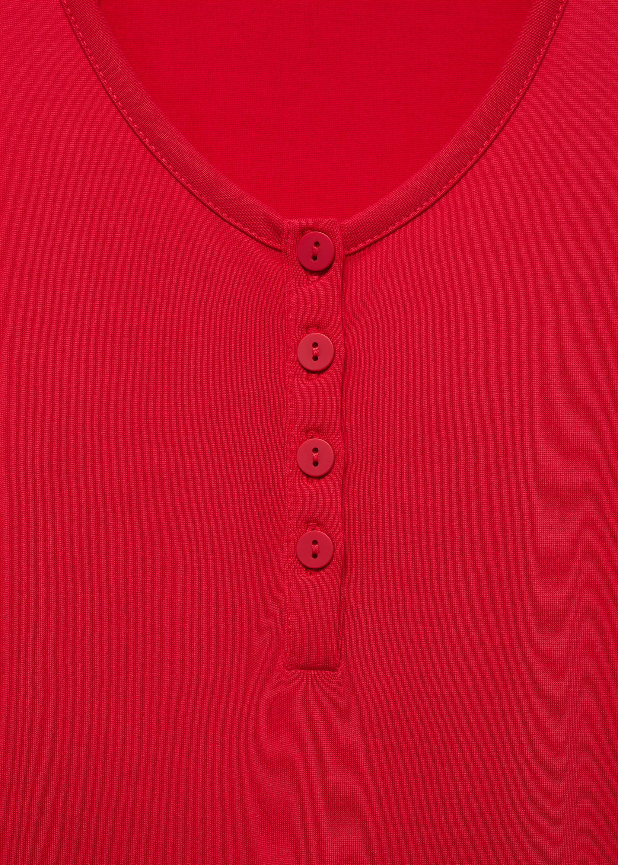 Vestido de modal com botões - Pormenor do artigo 8