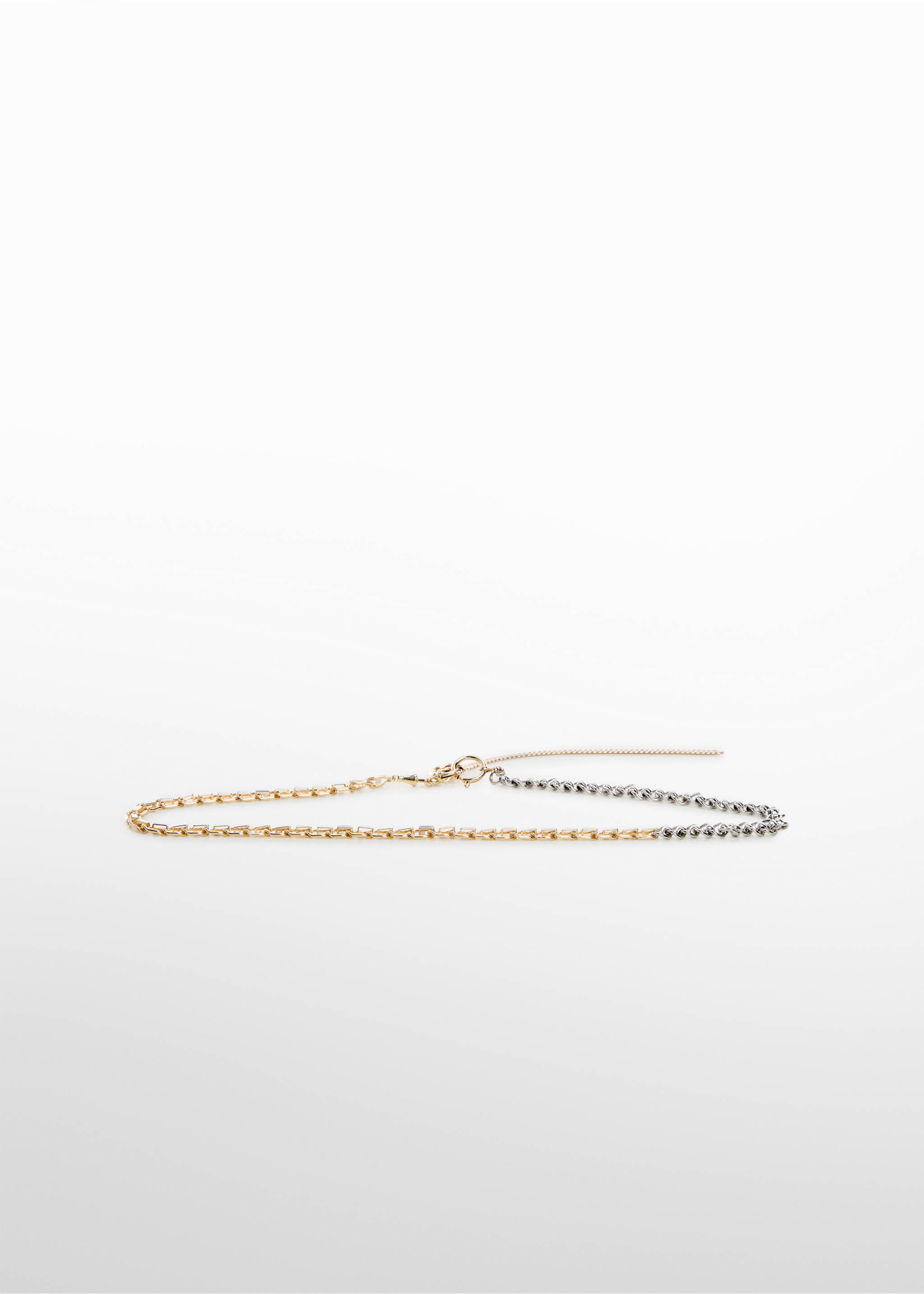 Kombinierter Kettengürtel - Artikel ohne Model, Silber. Ref: 67068653-00.