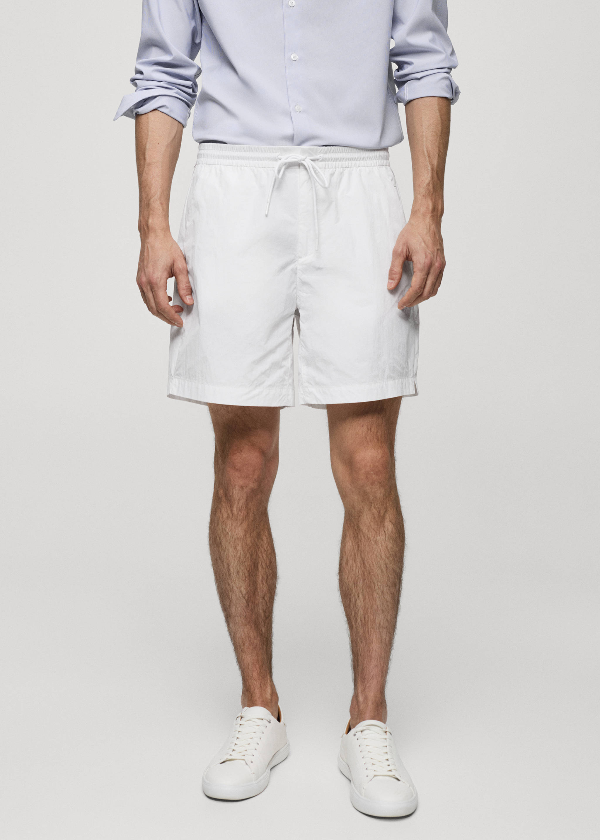 Bermudas water repellent cordón - Plano medio