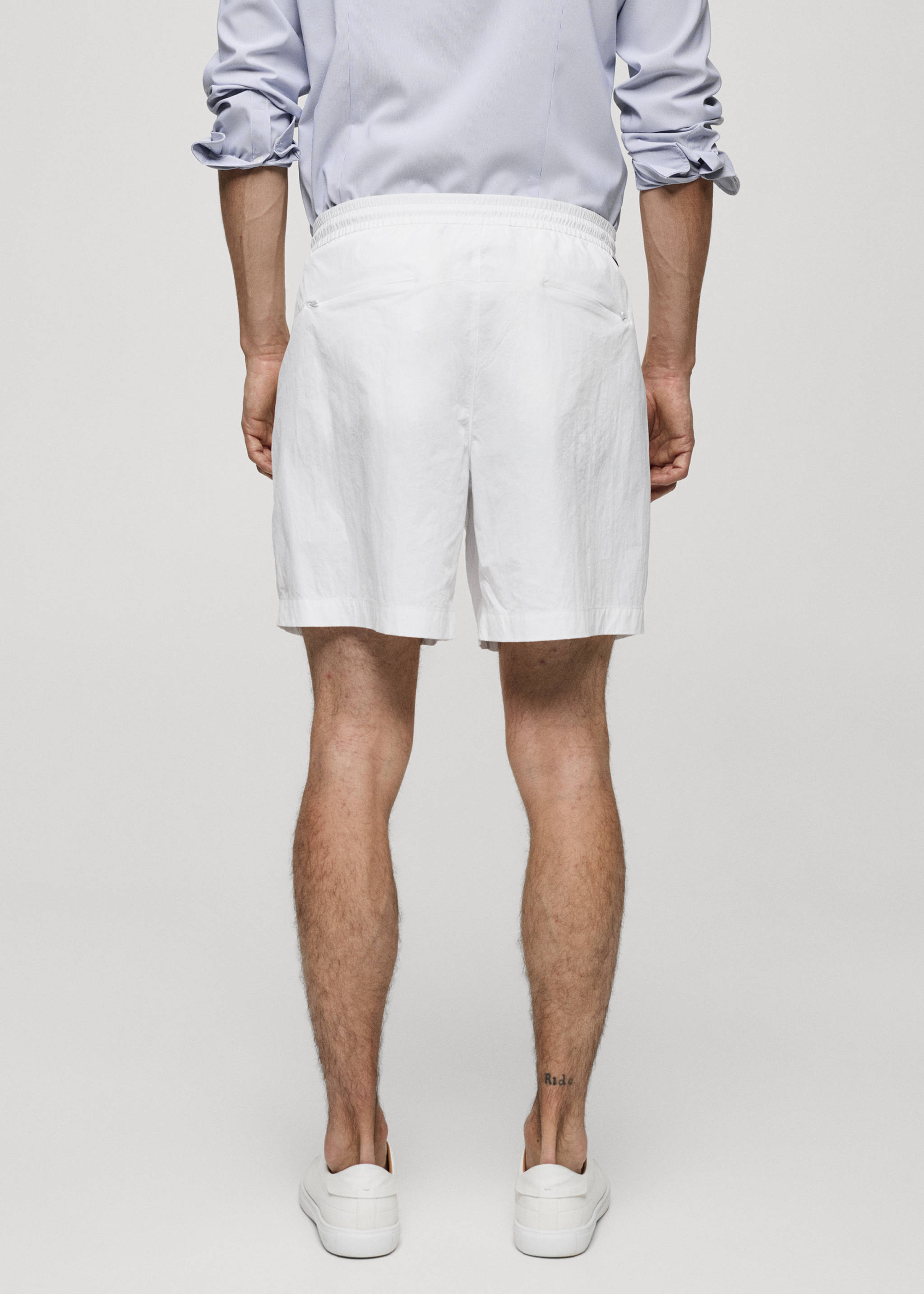 Bermudas water repellent cordón - Reverso del artículo