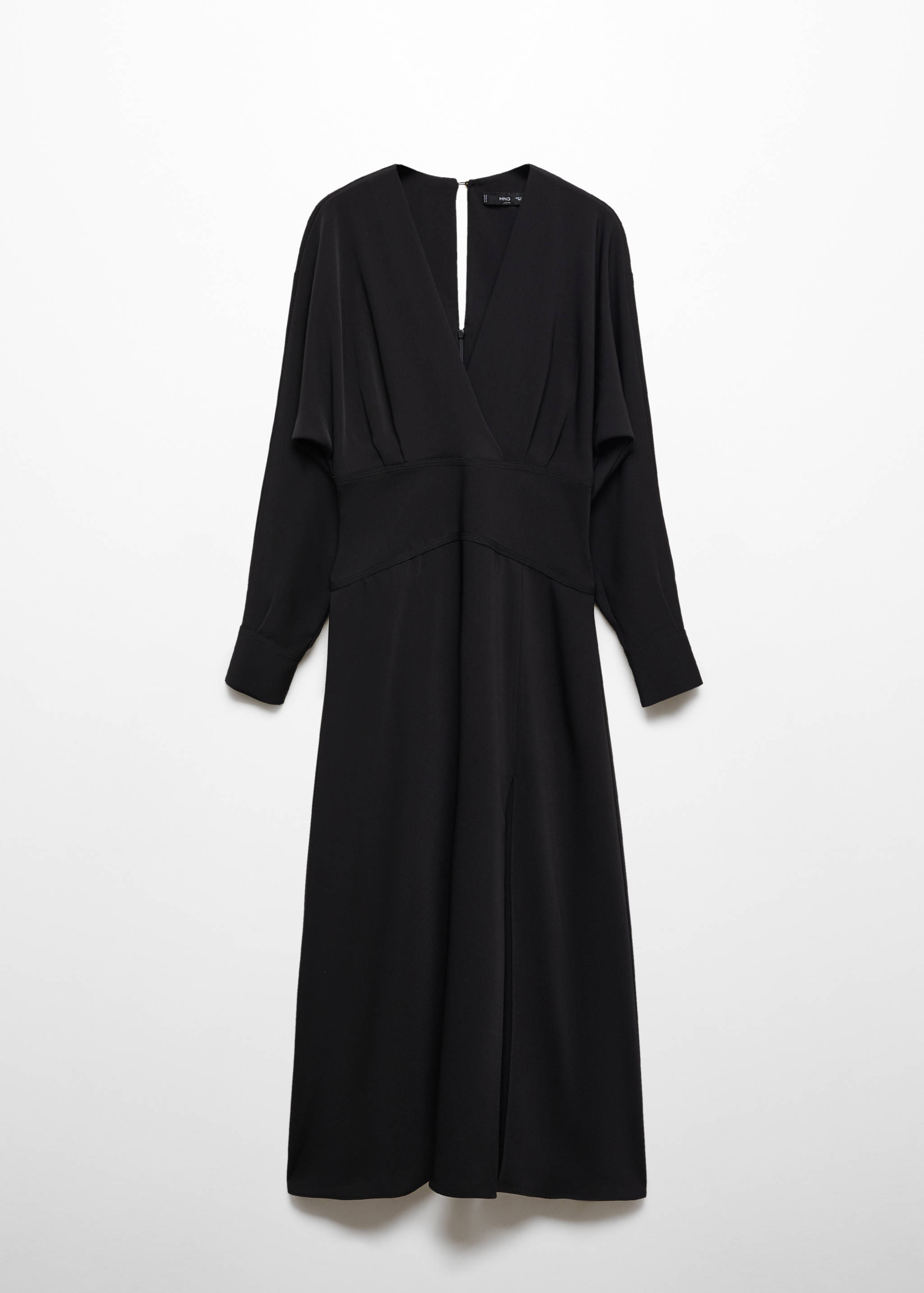 Átlapolt kivágású ruha nyílásokkal - Termék modell nélkül