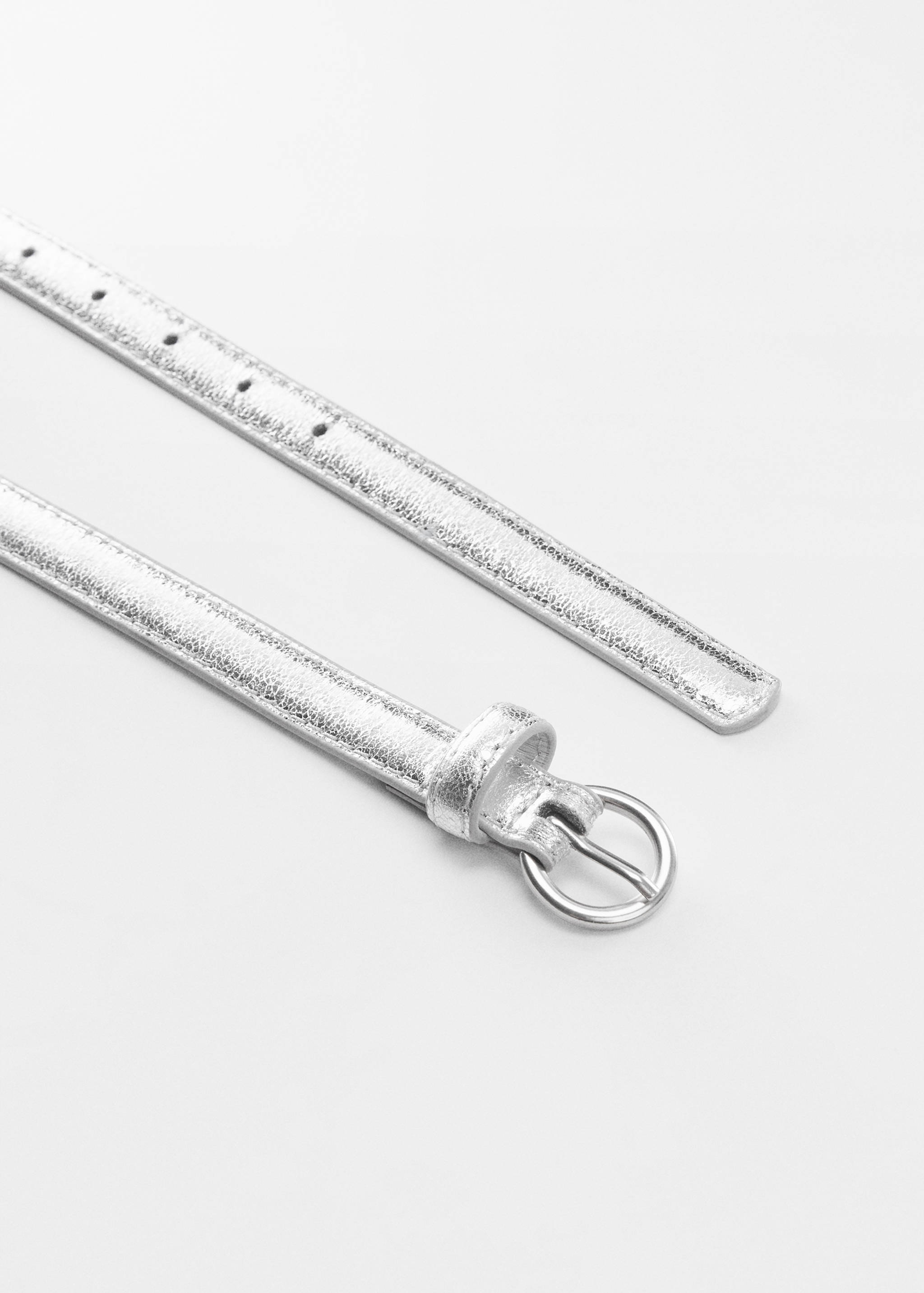 Metallic ceintuur met gesp - Middenvlak