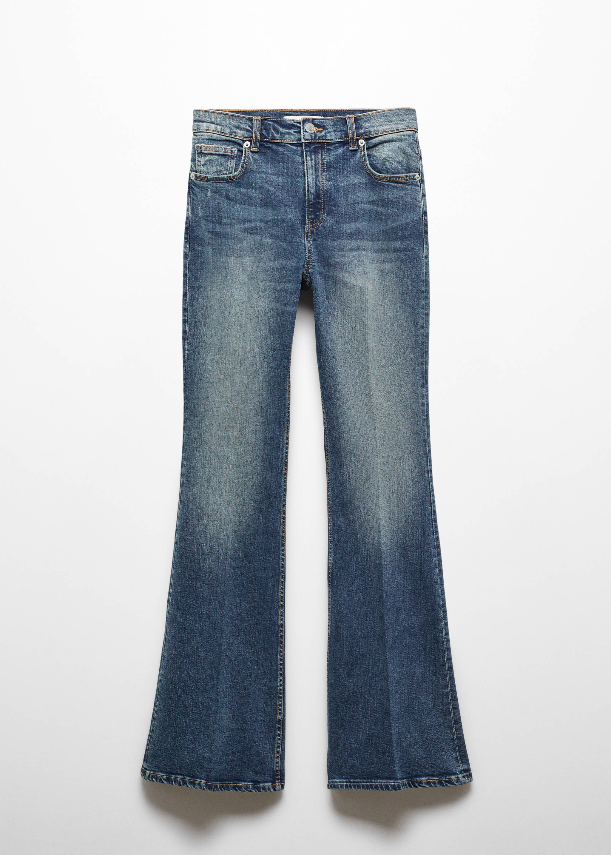 Jeans flare tiro alto - Artículo sin modelo