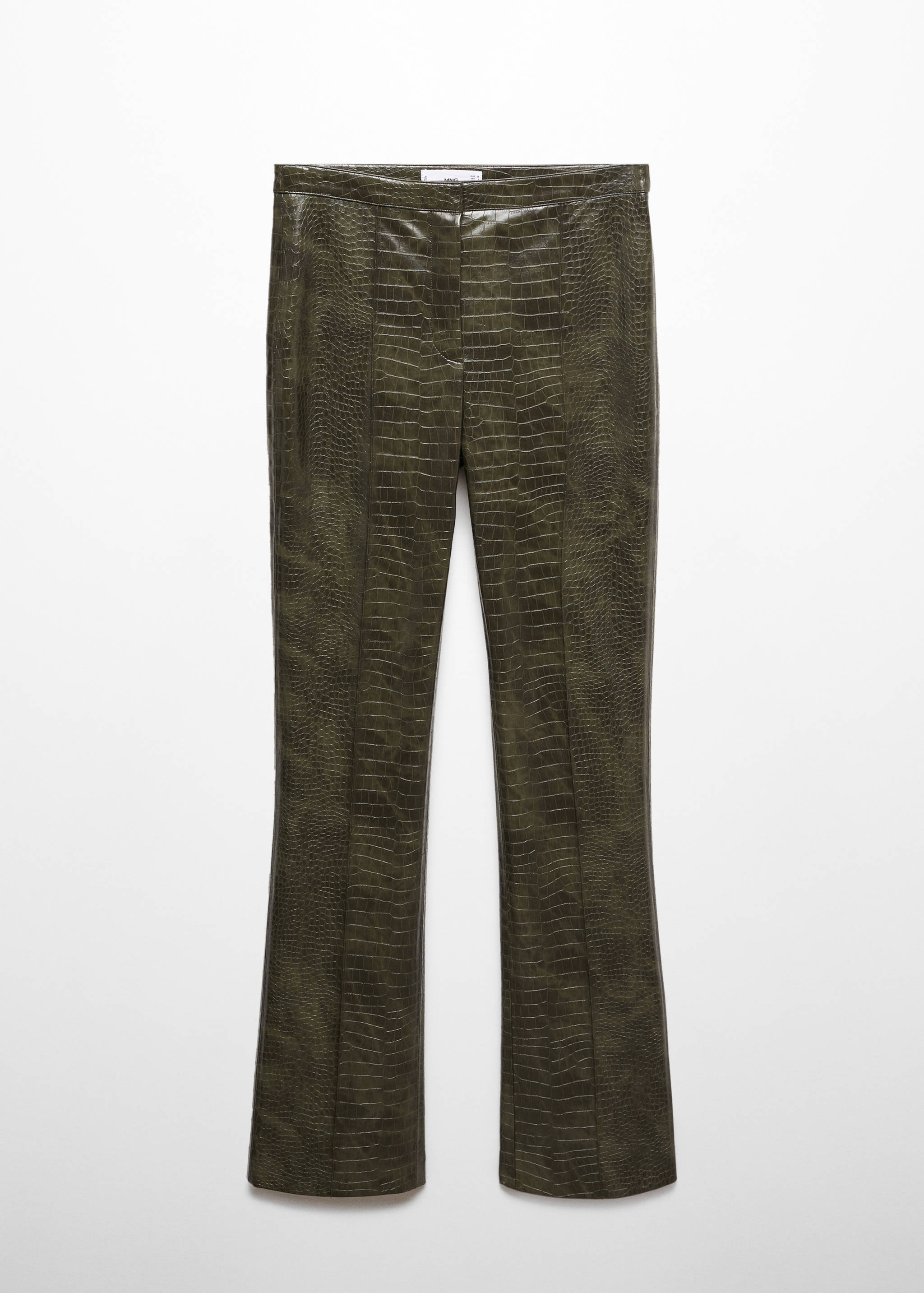 Pantalons flare efecte animal print - Article sense model