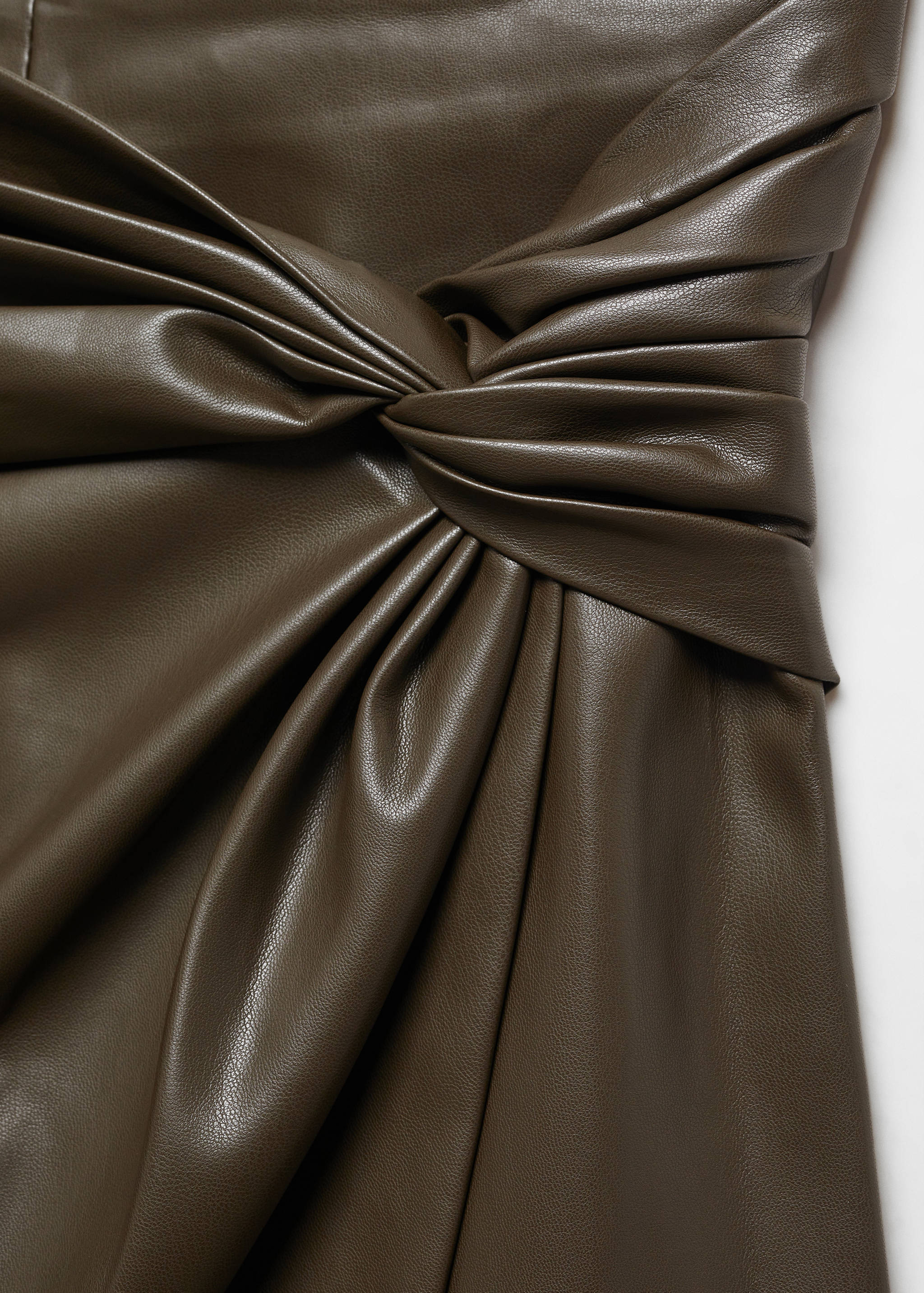 Faux-leather culottes - Details of the article 8