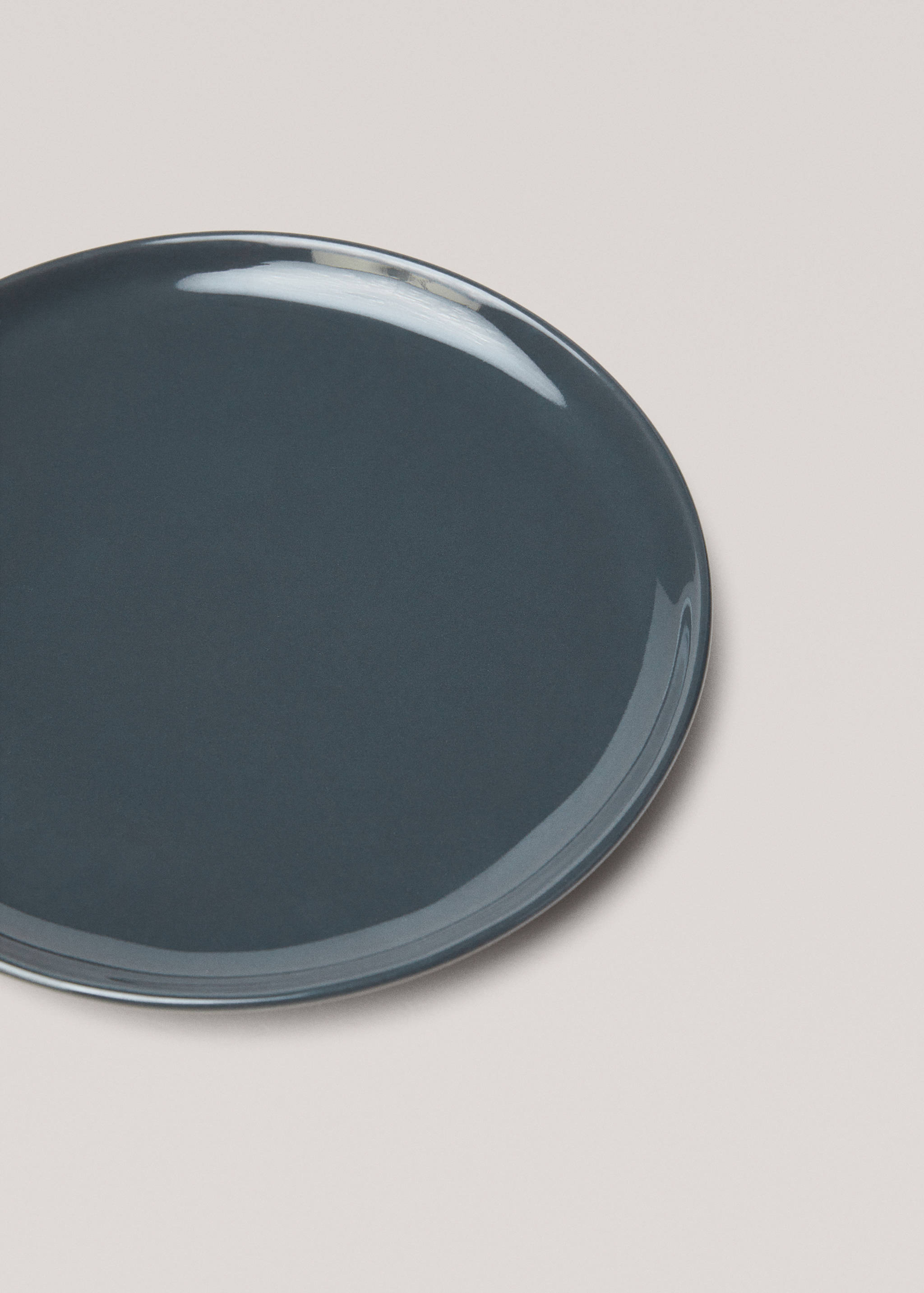 Stoneware dessert plate - Details of the article 1