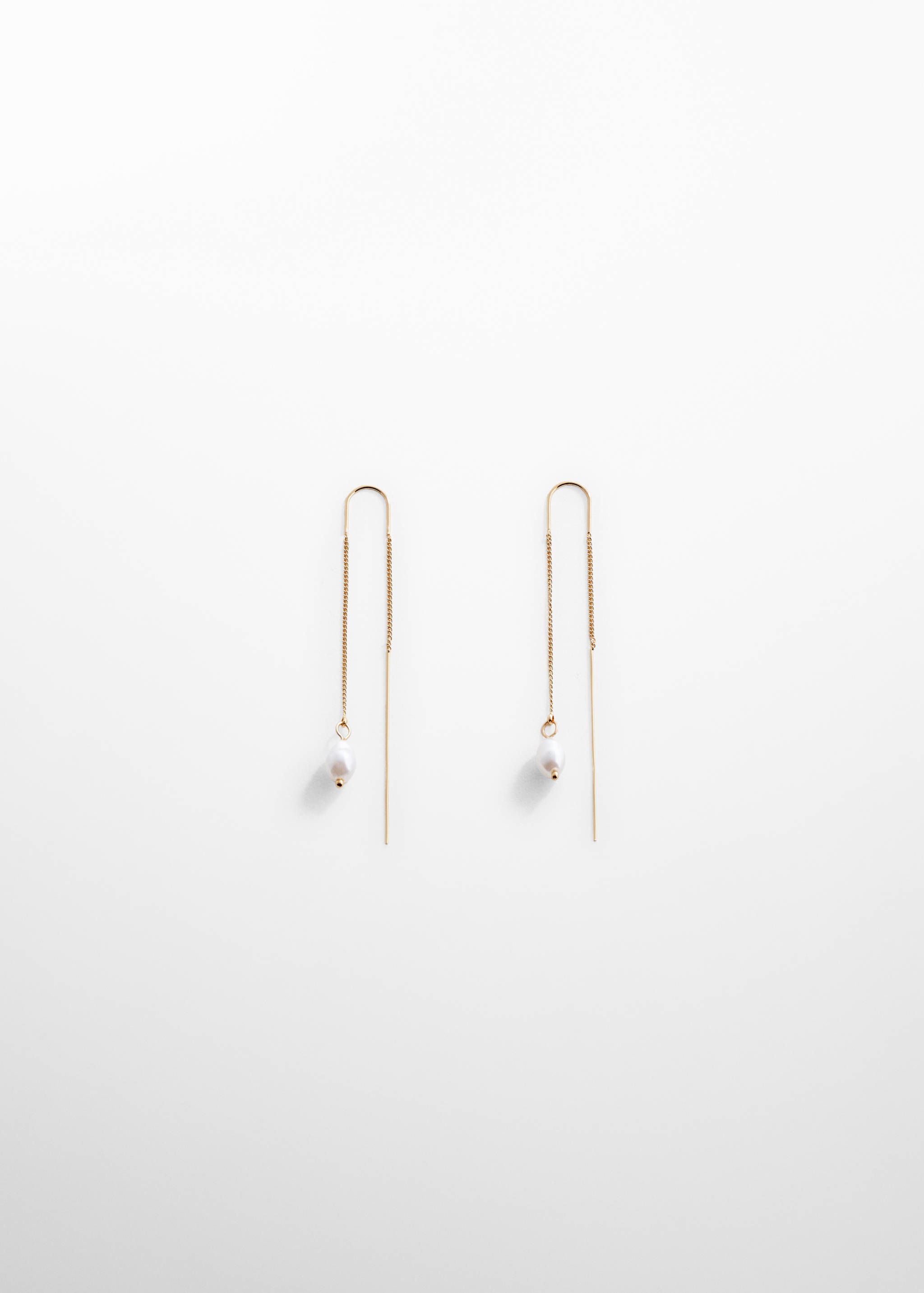 Boucles d'oreilles fil perle - Article sans modèle