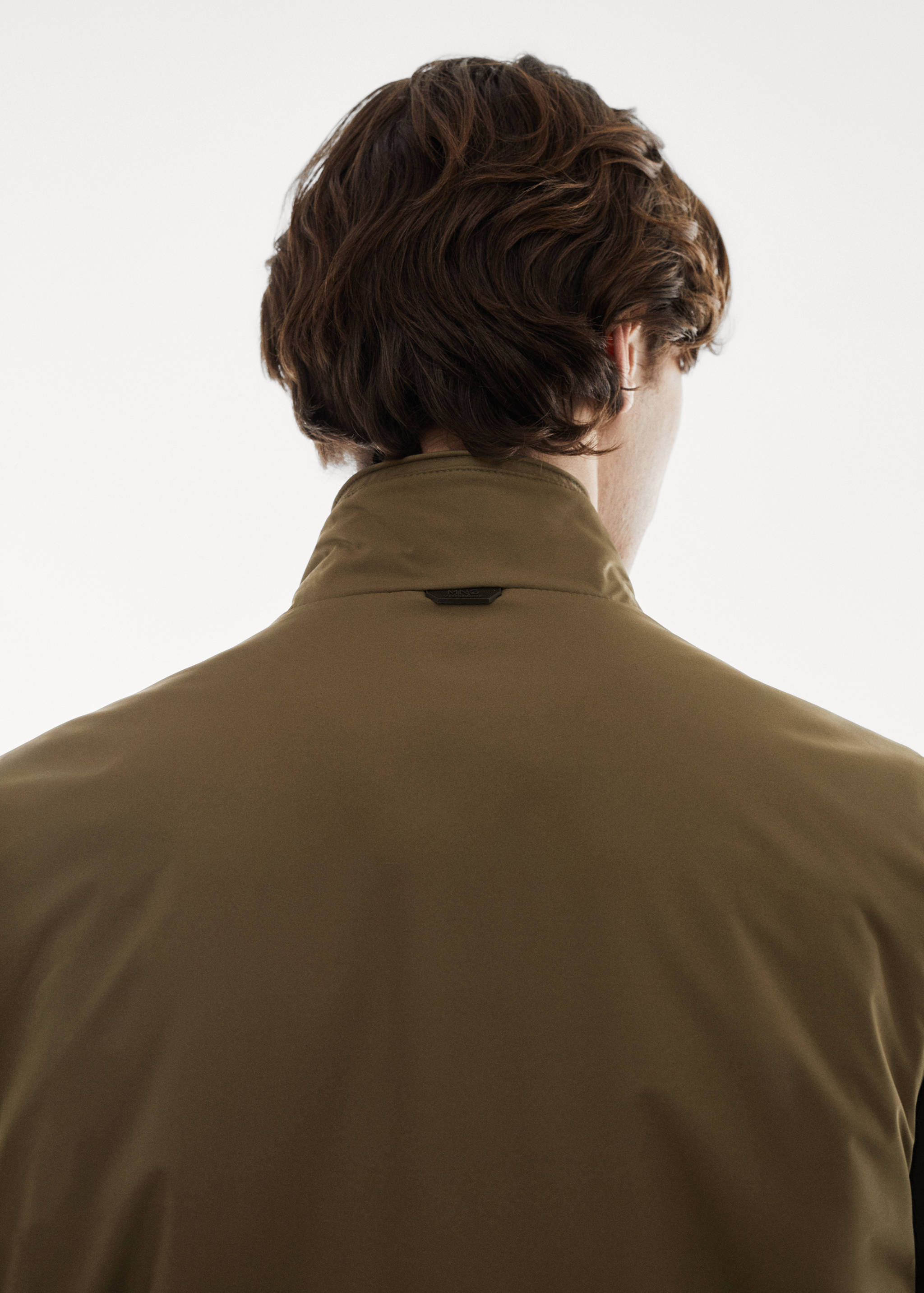 Lightweight quilted water-repellent quilted vest - Details of the article 4