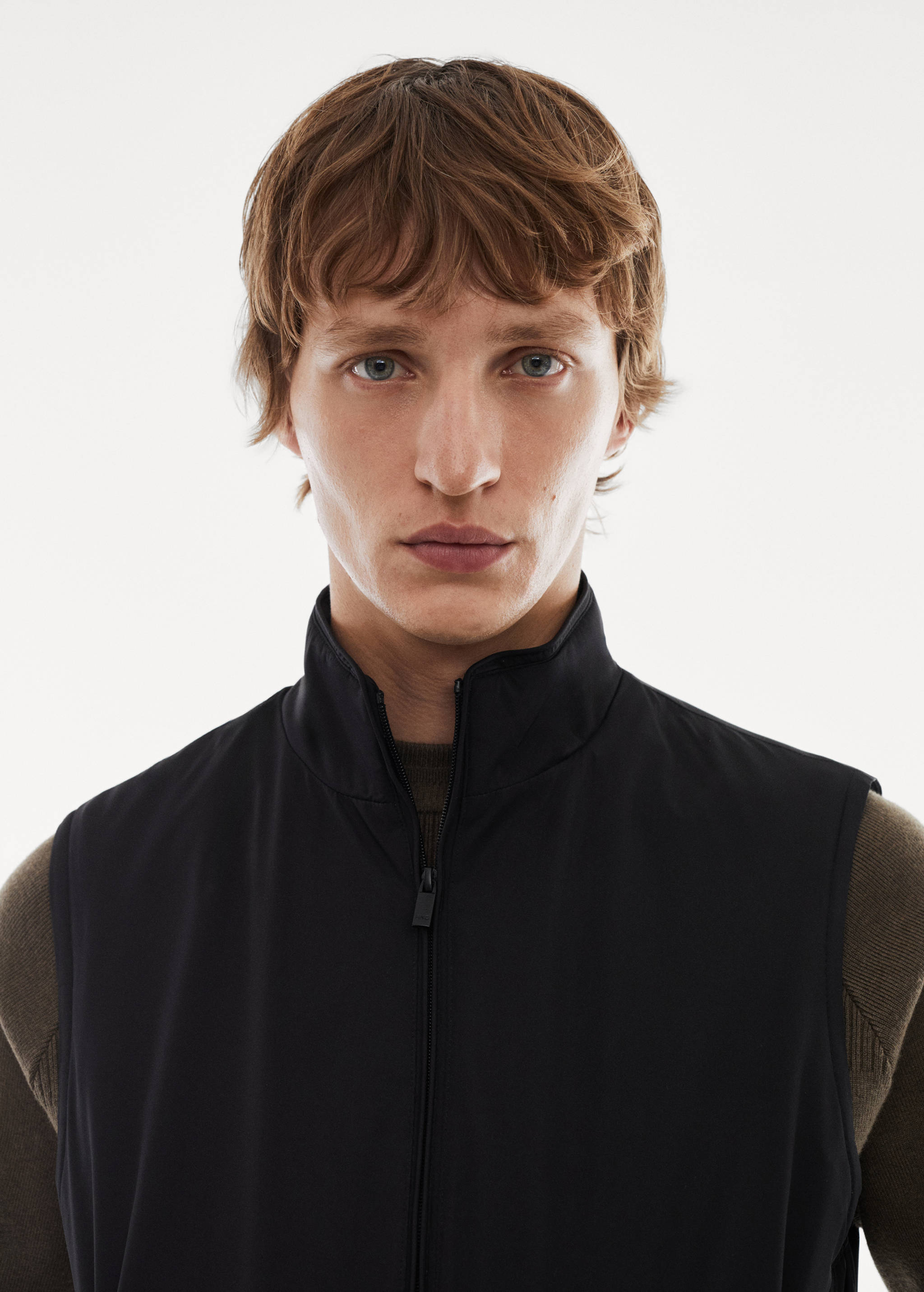 Lightweight quilted water-repellent quilted vest - Details of the article 4