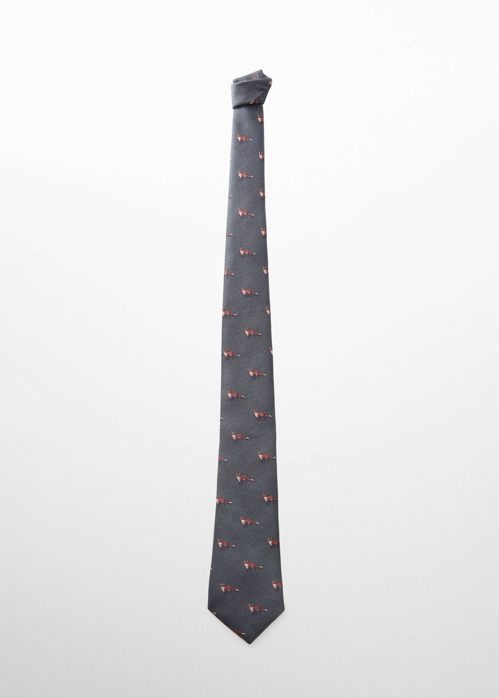 Tie with animals print - Article without model