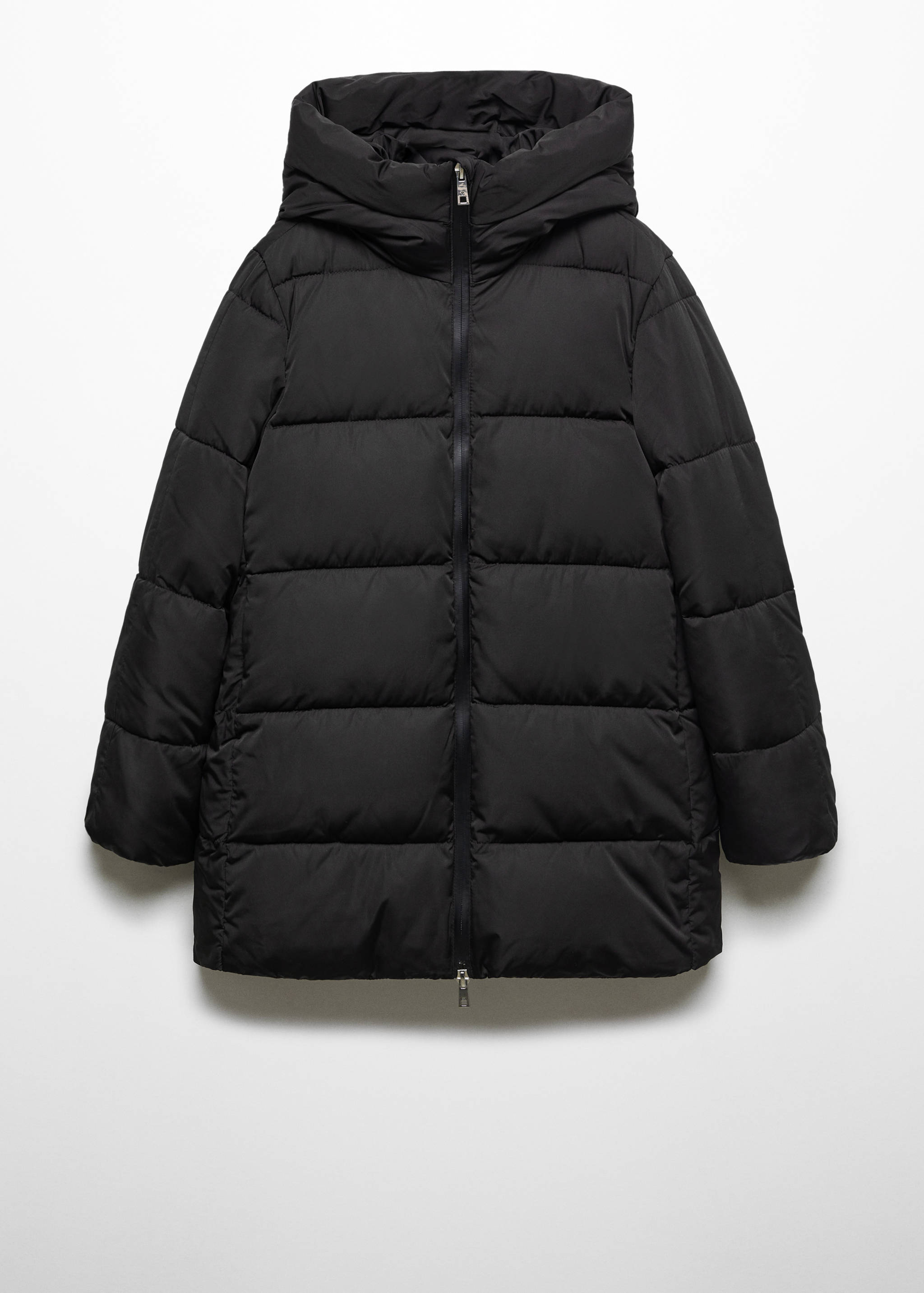 Hood puffer coat - Article without model