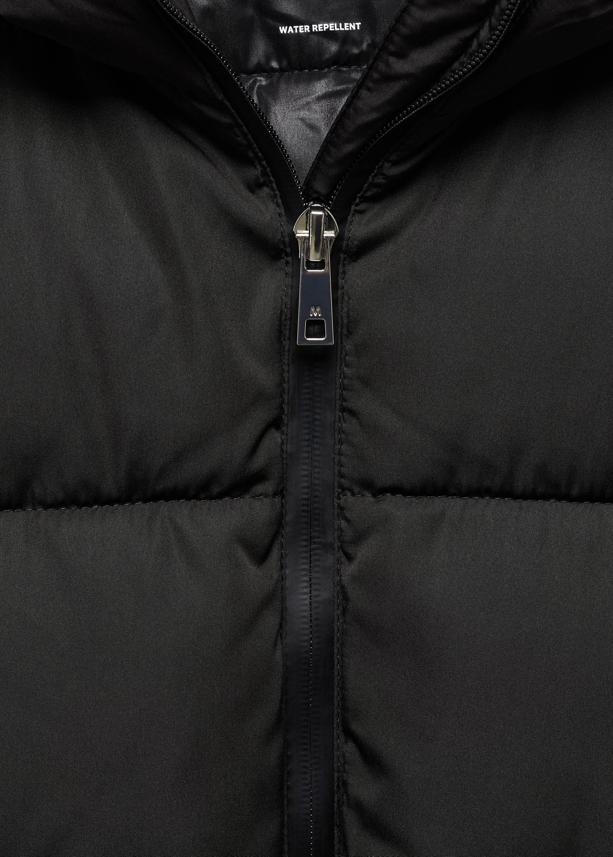Hood puffer coat - Details of the article 8