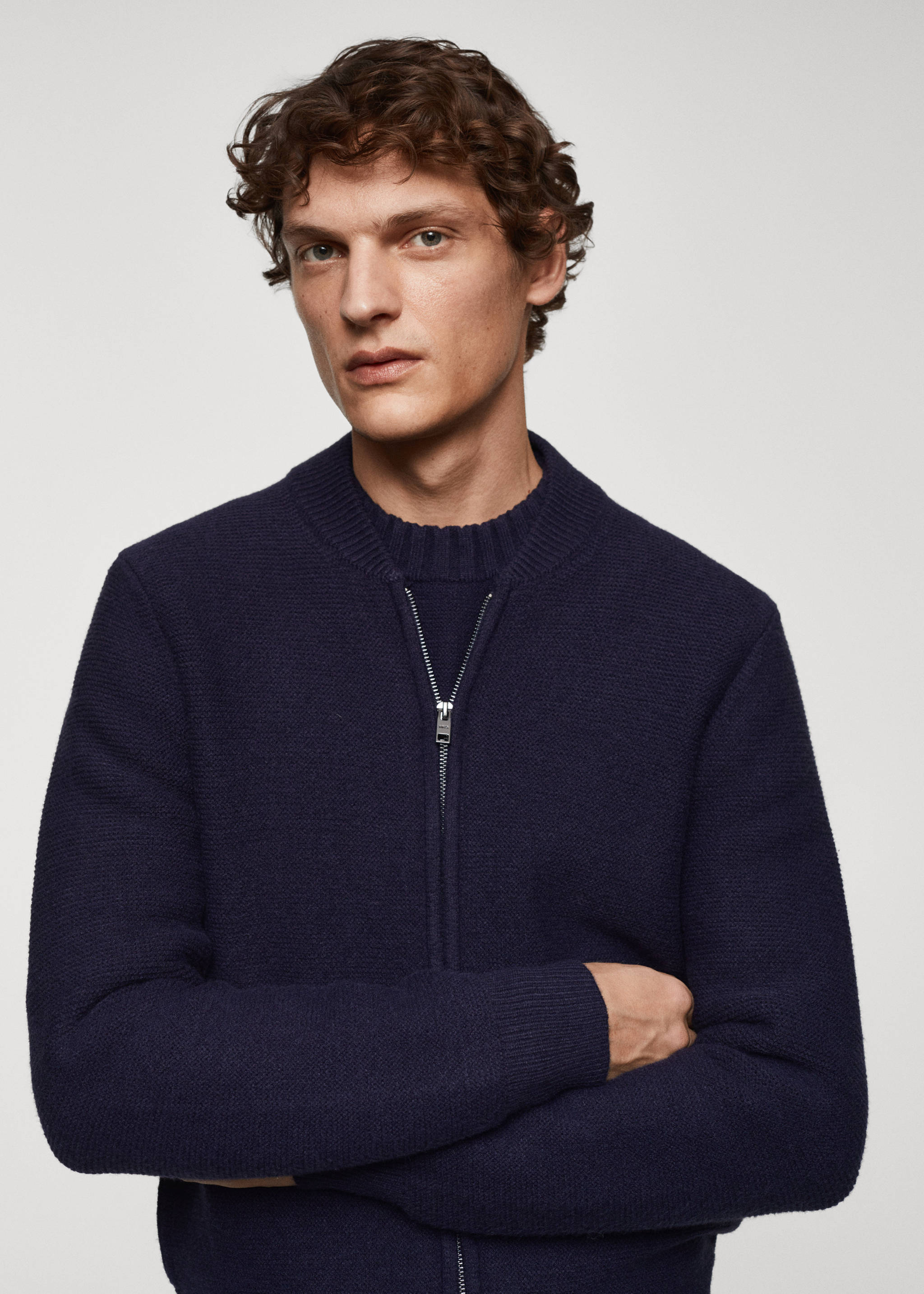 Cárdigan punto cremallera - Detalle del artículo 1