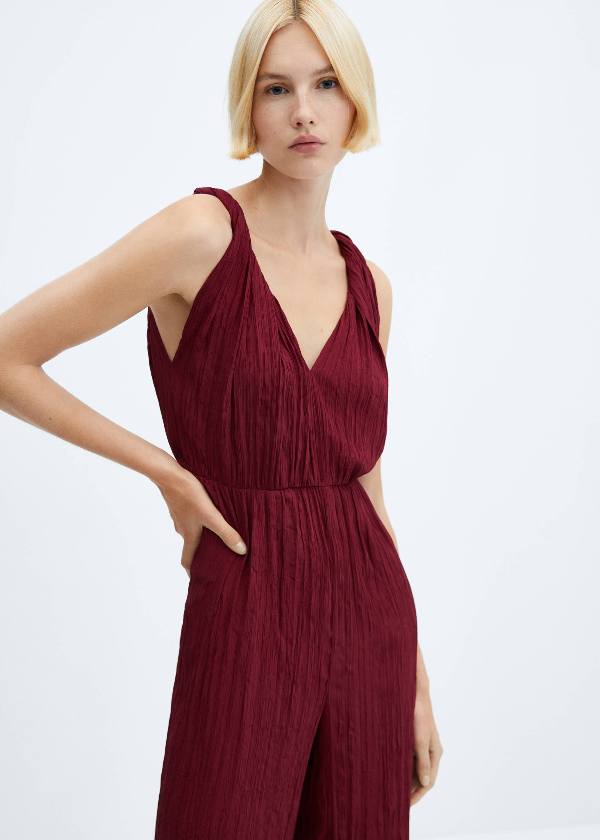 Long strap jumpsuit - Medium plane