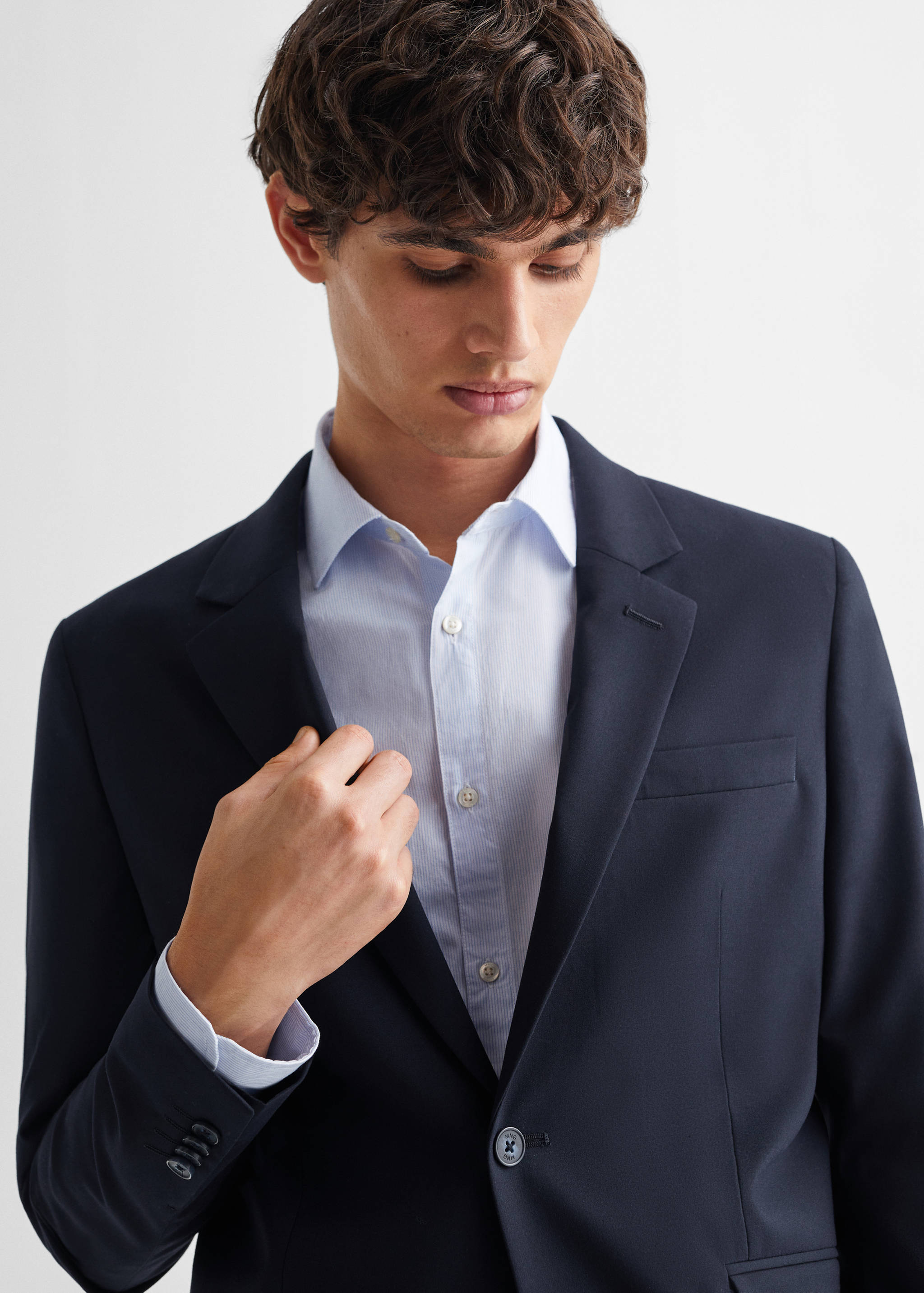 Slim Fit-Anzugjacke - Detail des Artikels 1