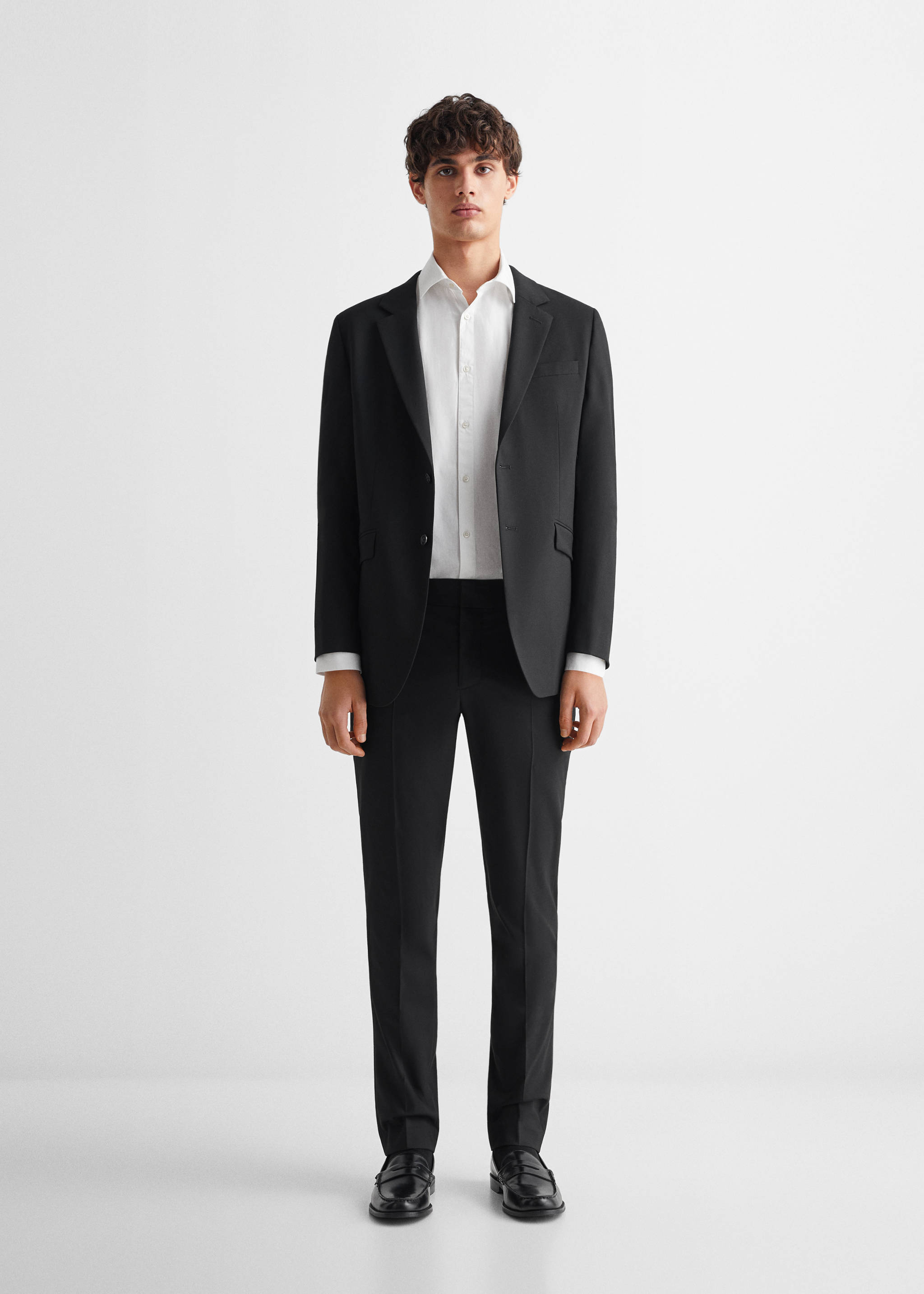 Slim Fit-Anzugjacke - Allgemeine Ansicht