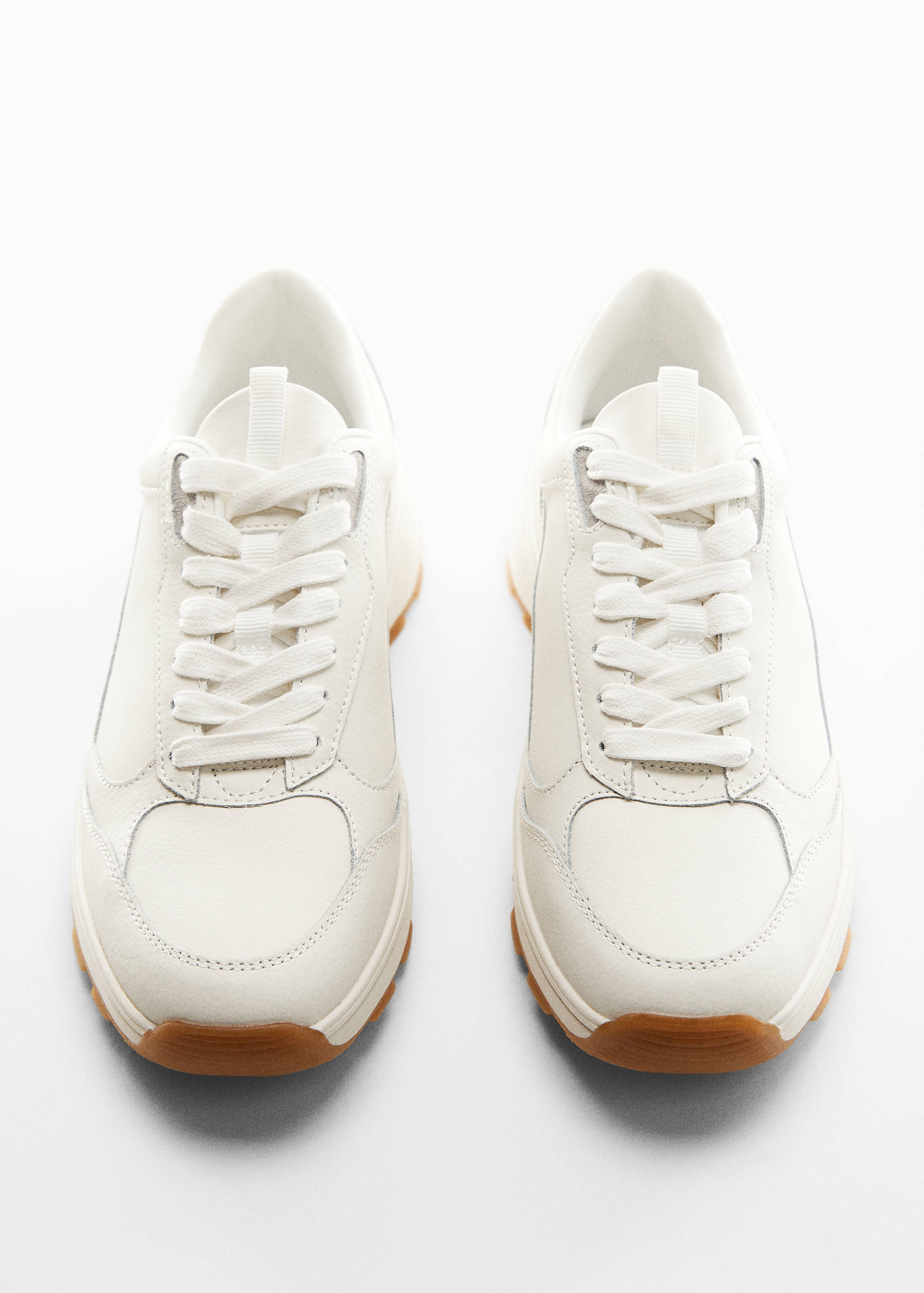 Lace-up leather sneakers - Details of the article 5