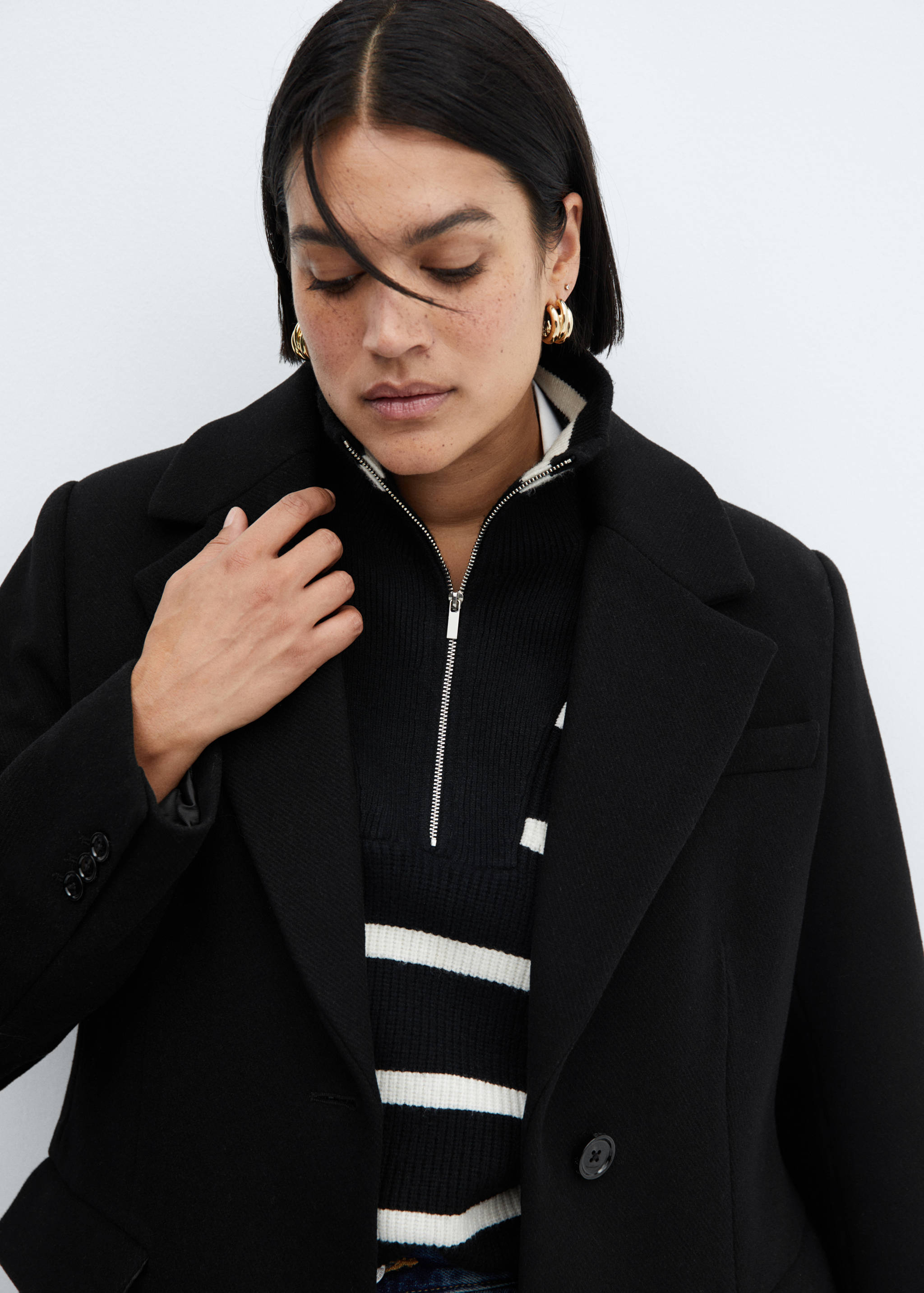 Abrigo lana entallado - Detalle del artículo 4