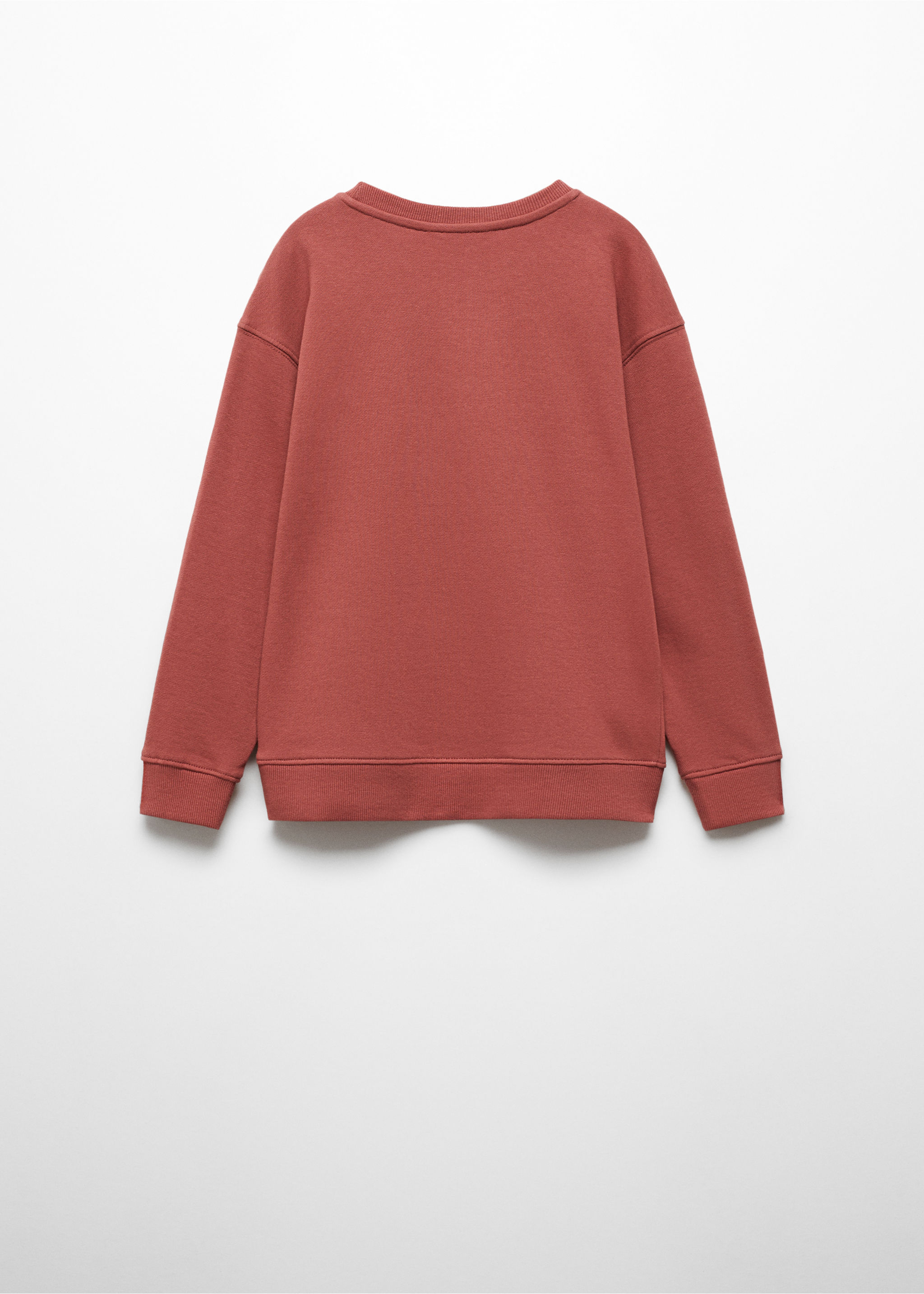 Sweater coton message - Verso de l’article