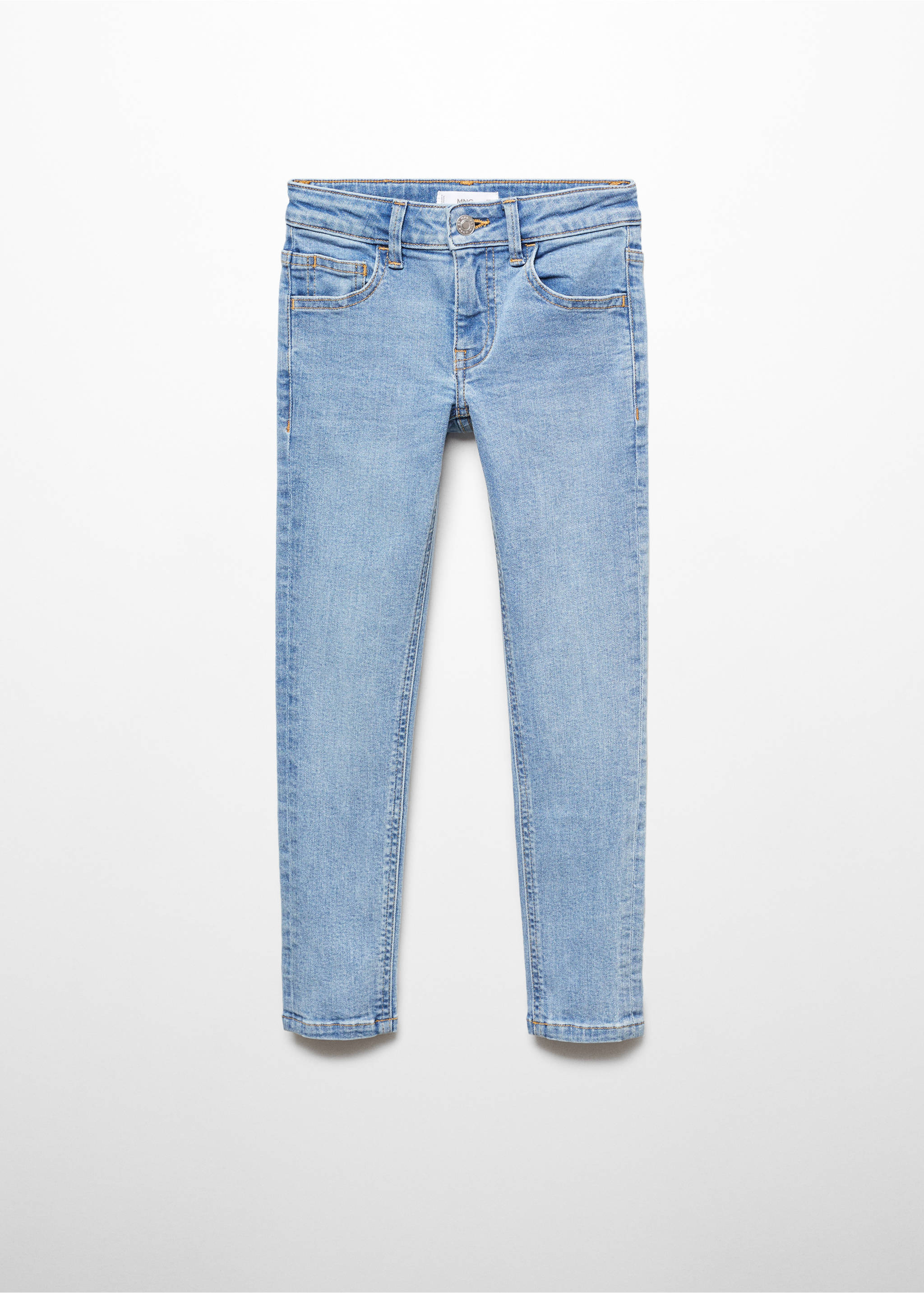 Cotton skinny Jeans - Article without model, Light Blue. Ref: 67070660-00.