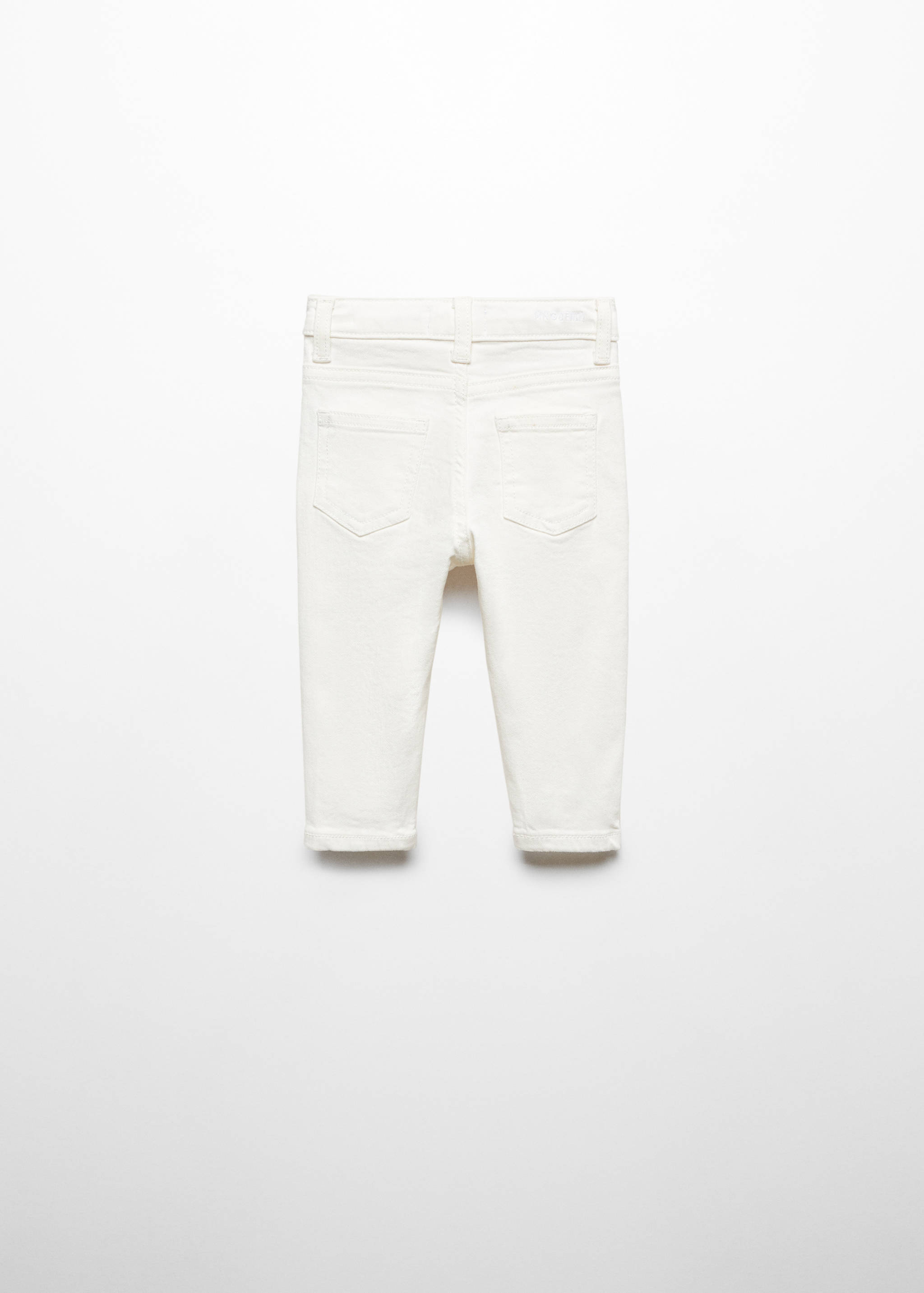 Cotton skinny Jeans - Reverse of the article