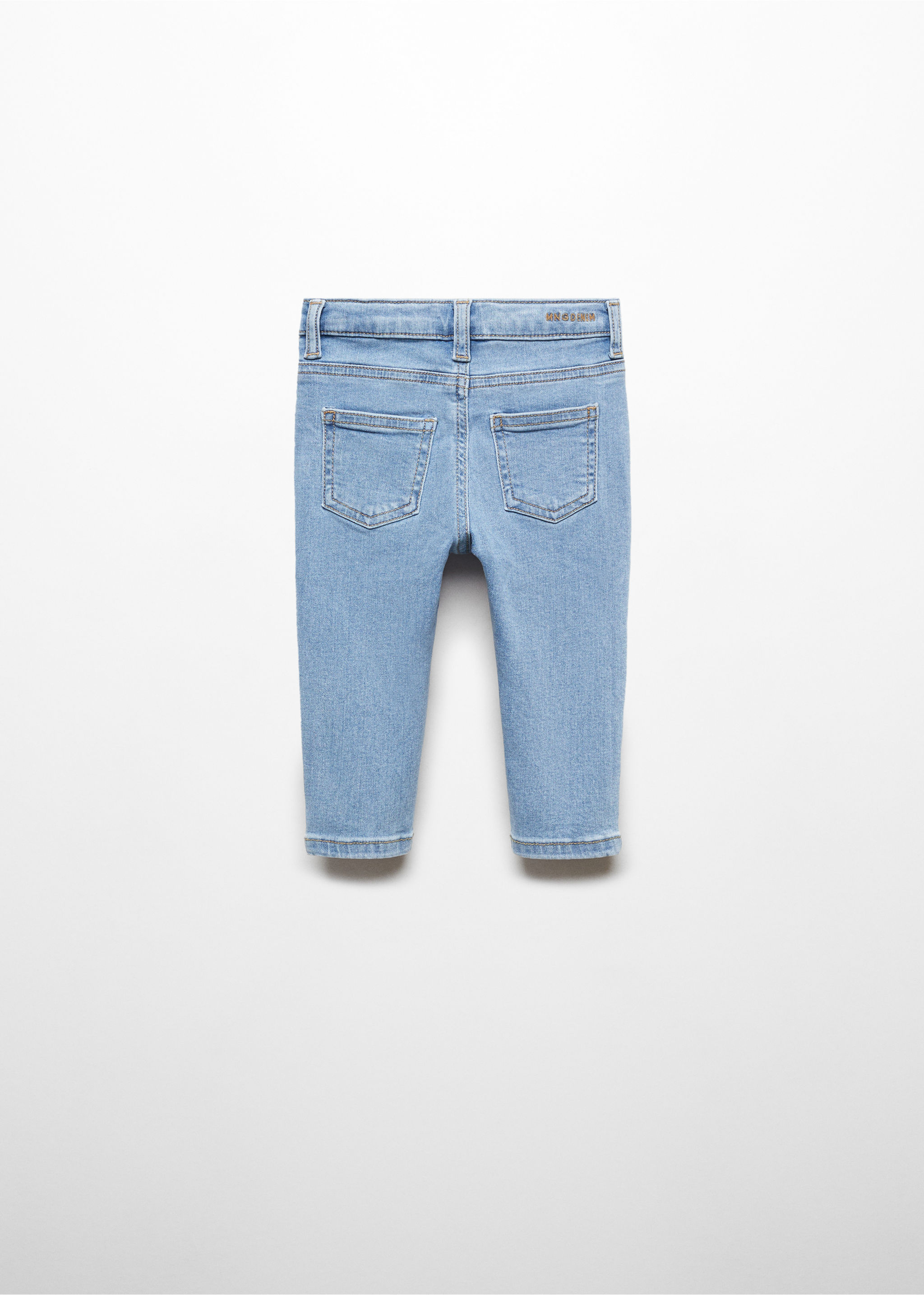 Skinny Jeans aus Baumwolle - Rückseite des Artikels