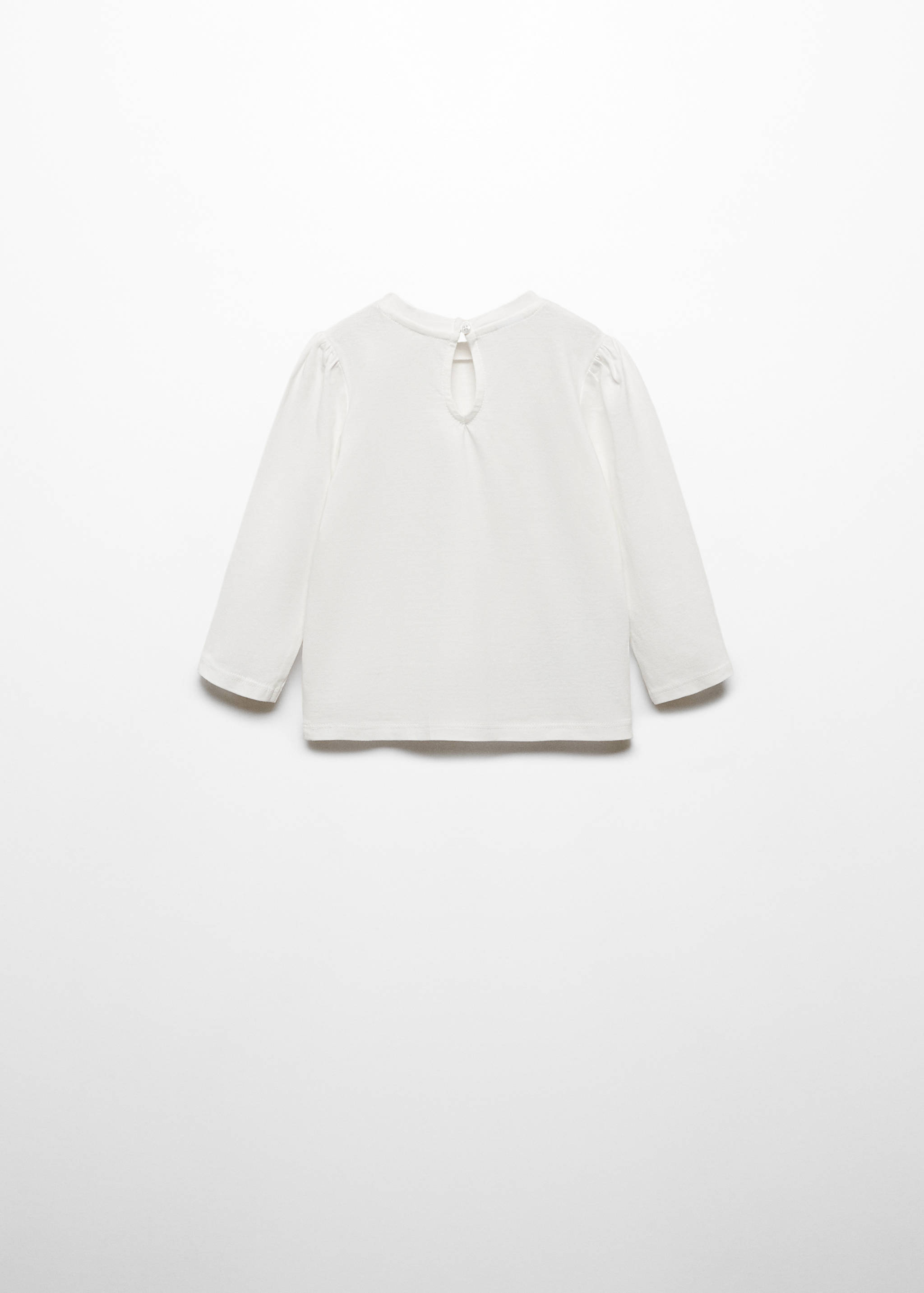 Camiseta manga larga estampada - Reverso del artículo