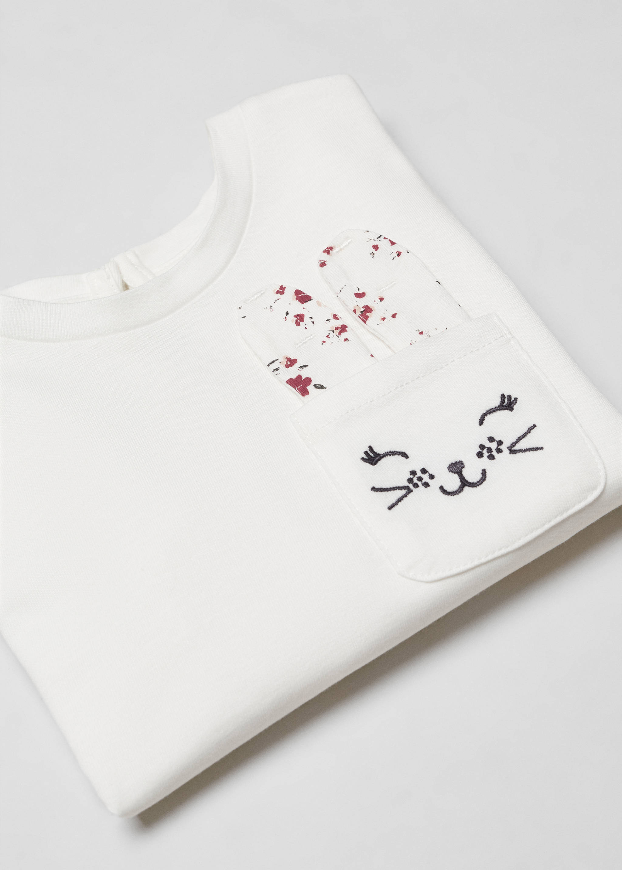 Camiseta manga larga estampada - Detalle del artículo 8