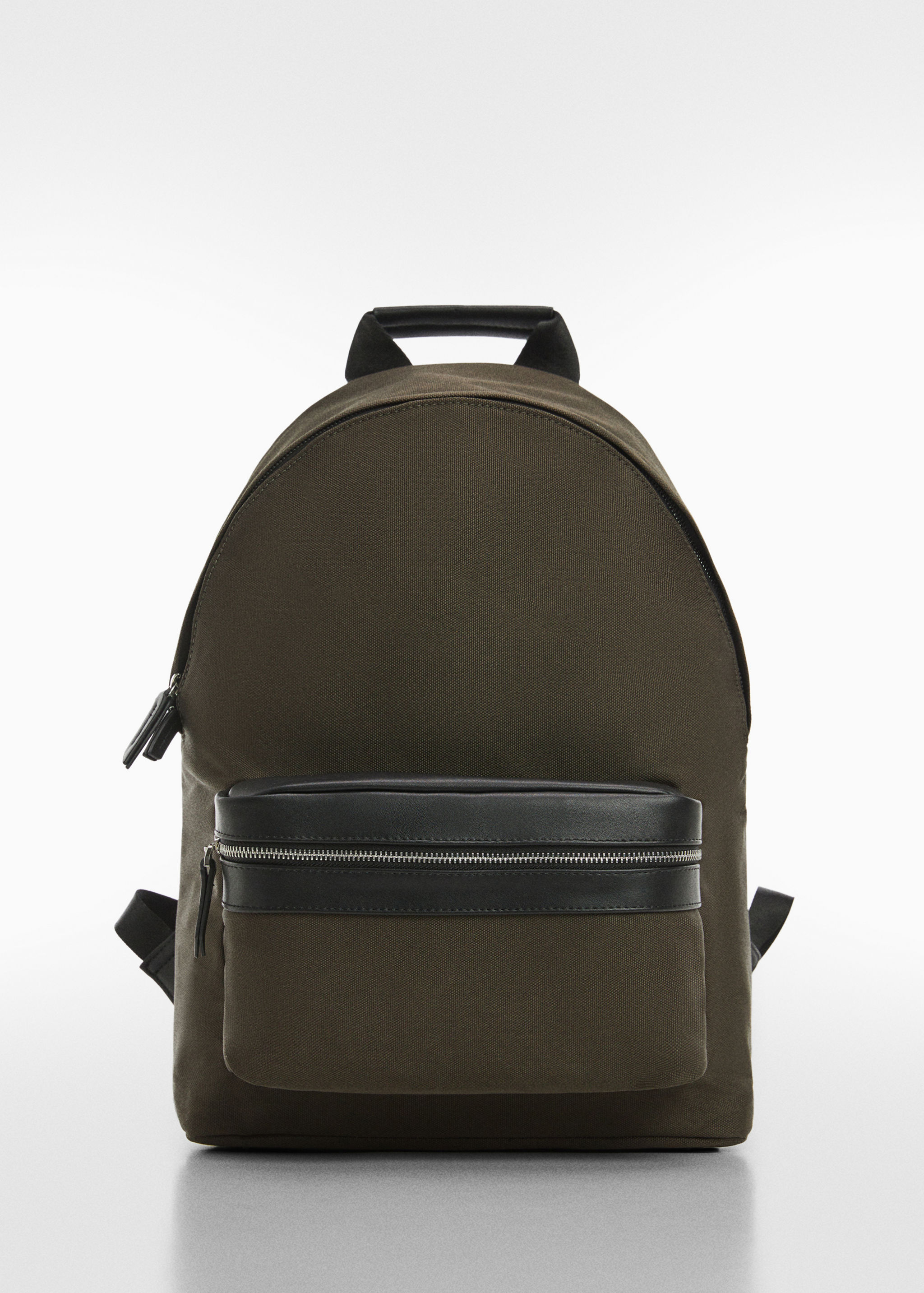 Rucksack mit Details in Leder-Optik - Artikel ohne Model