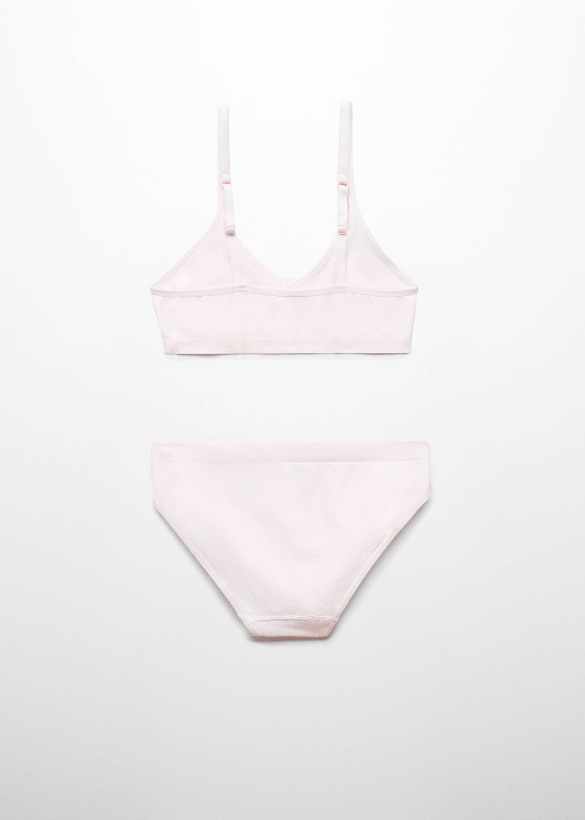Top and panty set - Reverse of the article, Pink. Ref: 67072009-00.