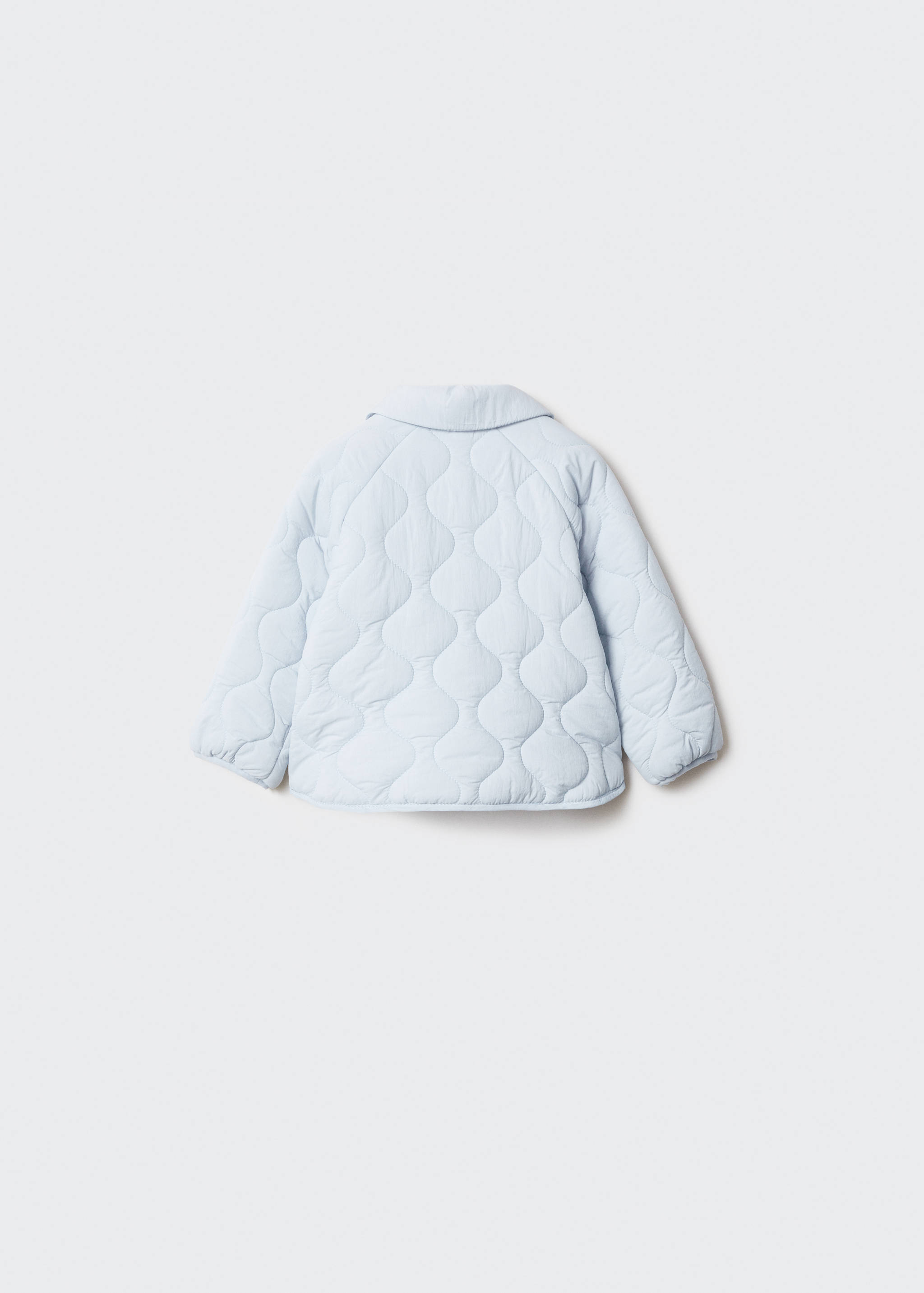 Jaqueta embuatada impermeable rombes - Revers de l'article