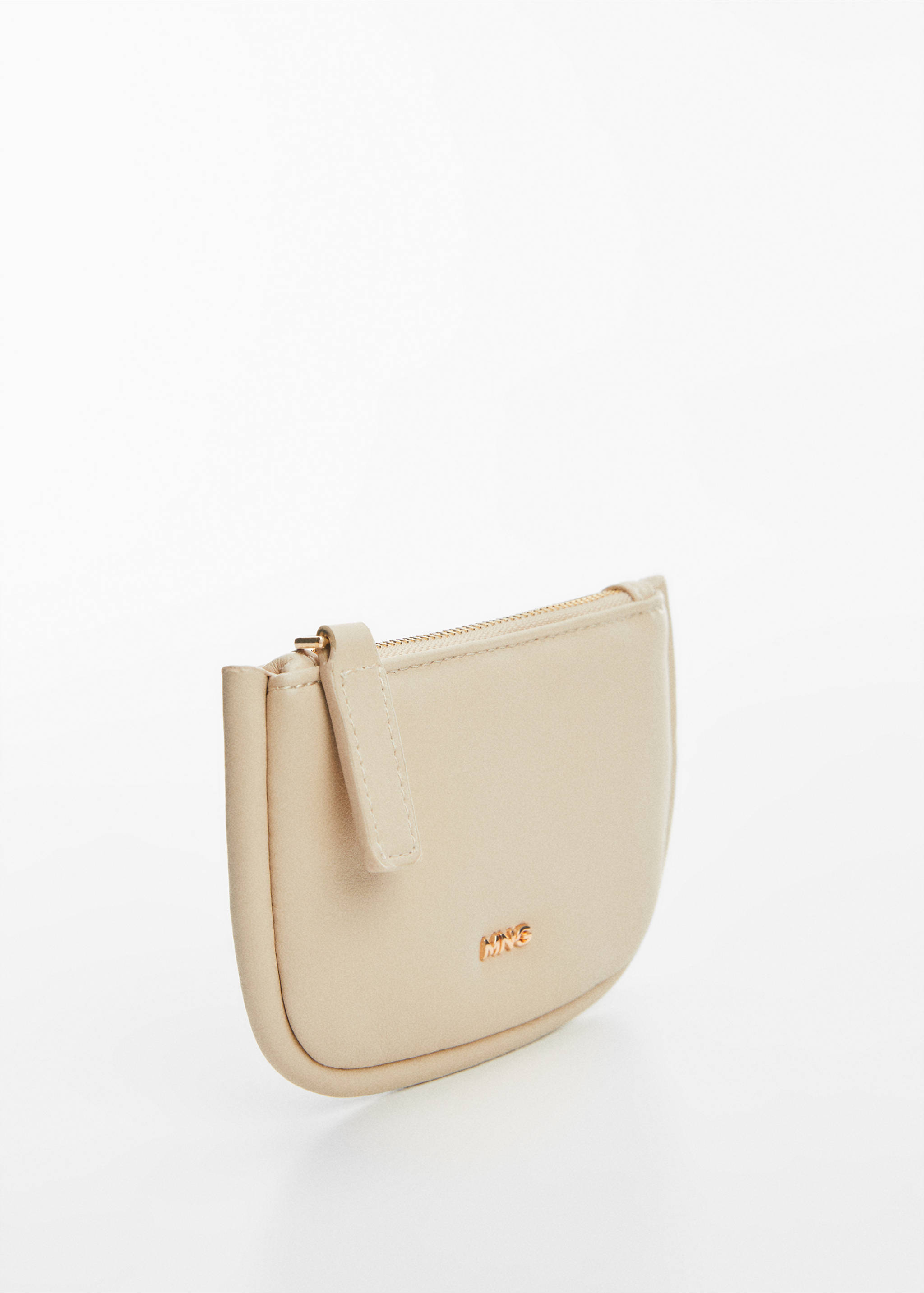 Monedero acolchado - Plano medio, Blanco roto. Ref: 67072537-00.