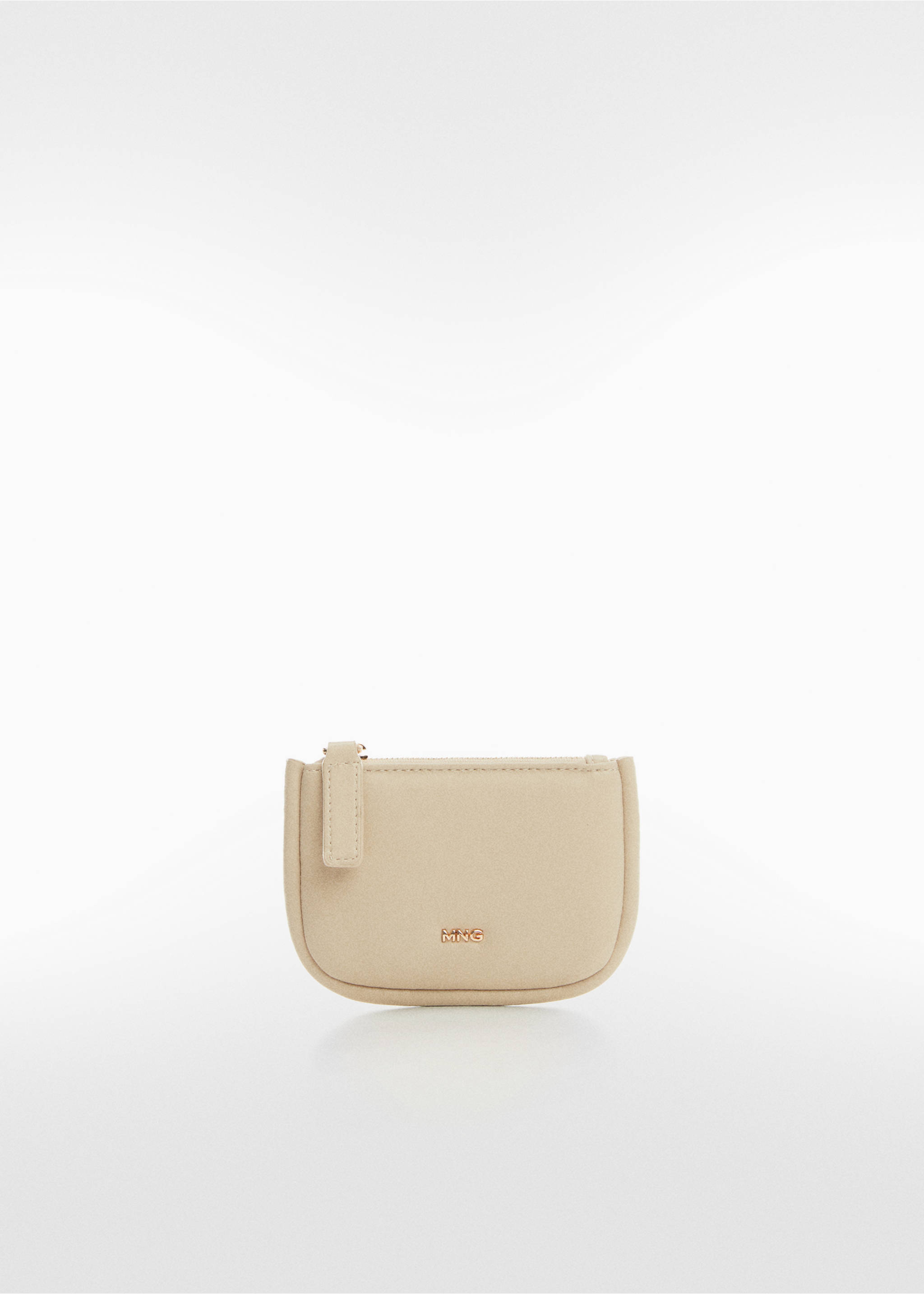 Monedero acolchado - Artículo sin modelo, Blanco roto. Ref: 67072537-00.