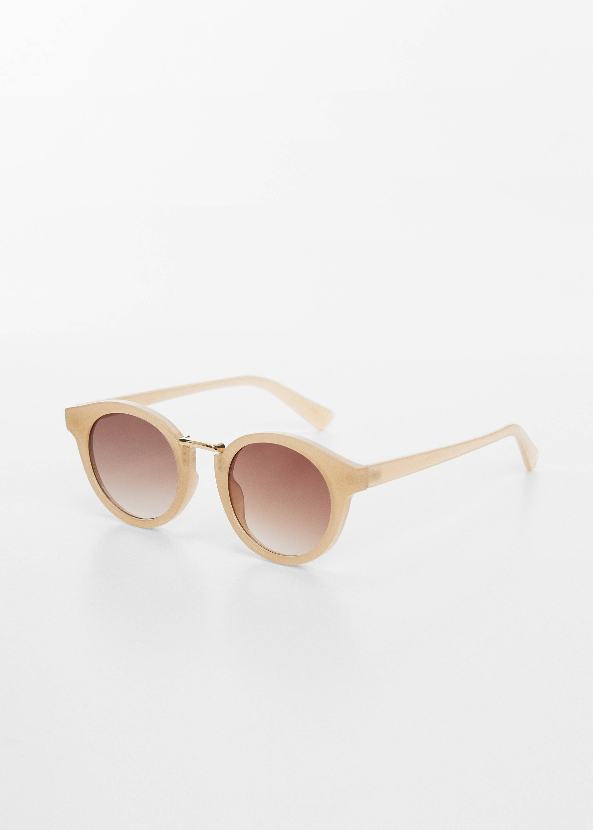 Metal bridge sunglasses - Medium plane